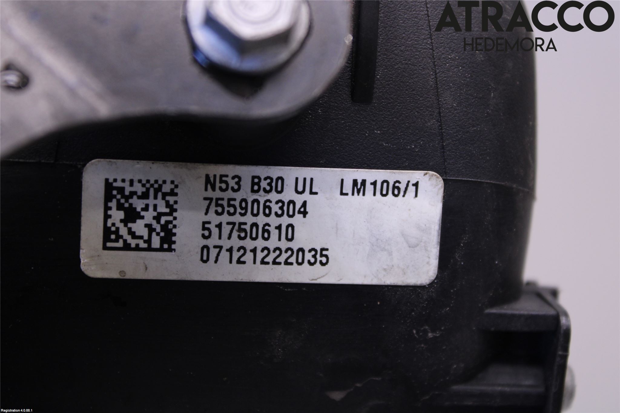 BMW 3 E90/91 SED/TOU 05-12 Grenrör Insug
