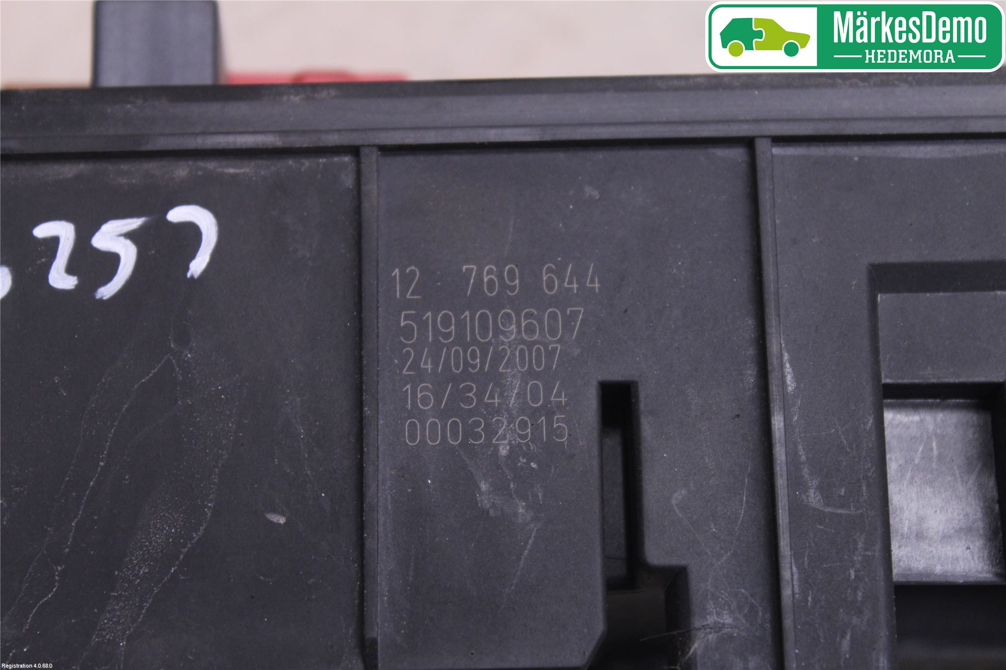 Cadillac BLS Säkringsdosa-Elcentral