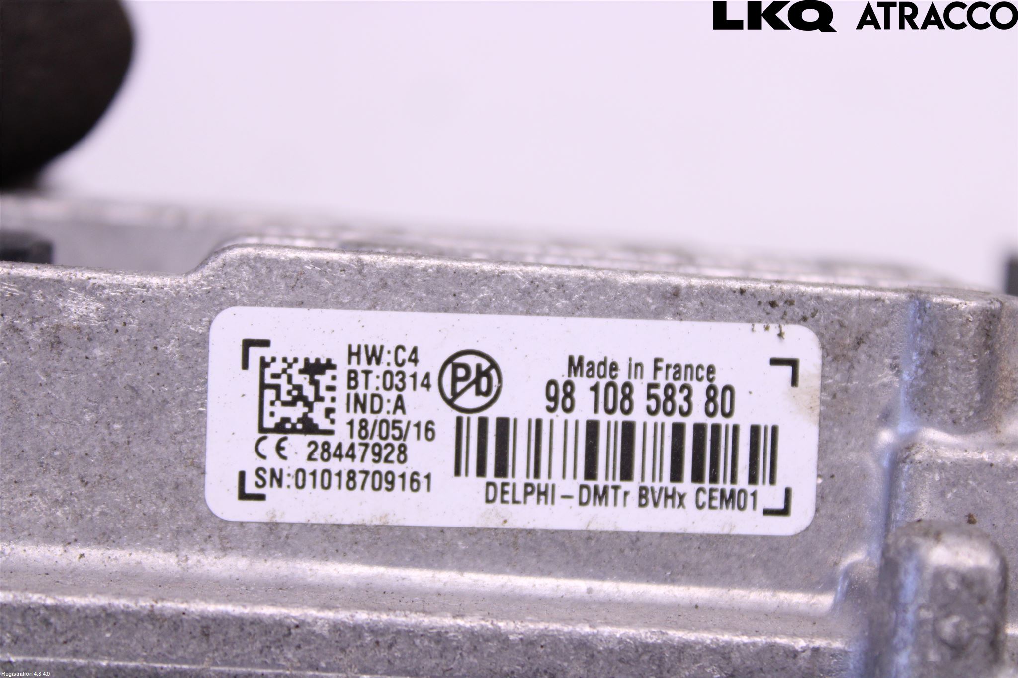 Peugeot 308 14-21 Styrenhet Start/Stopp