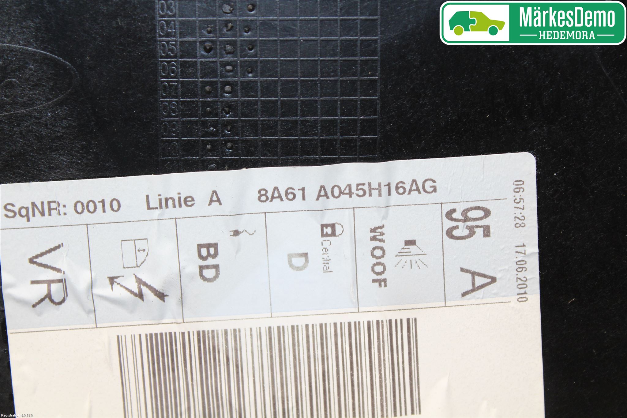 Ford FIESTA 09-12 Fönsterhiss El Kompl