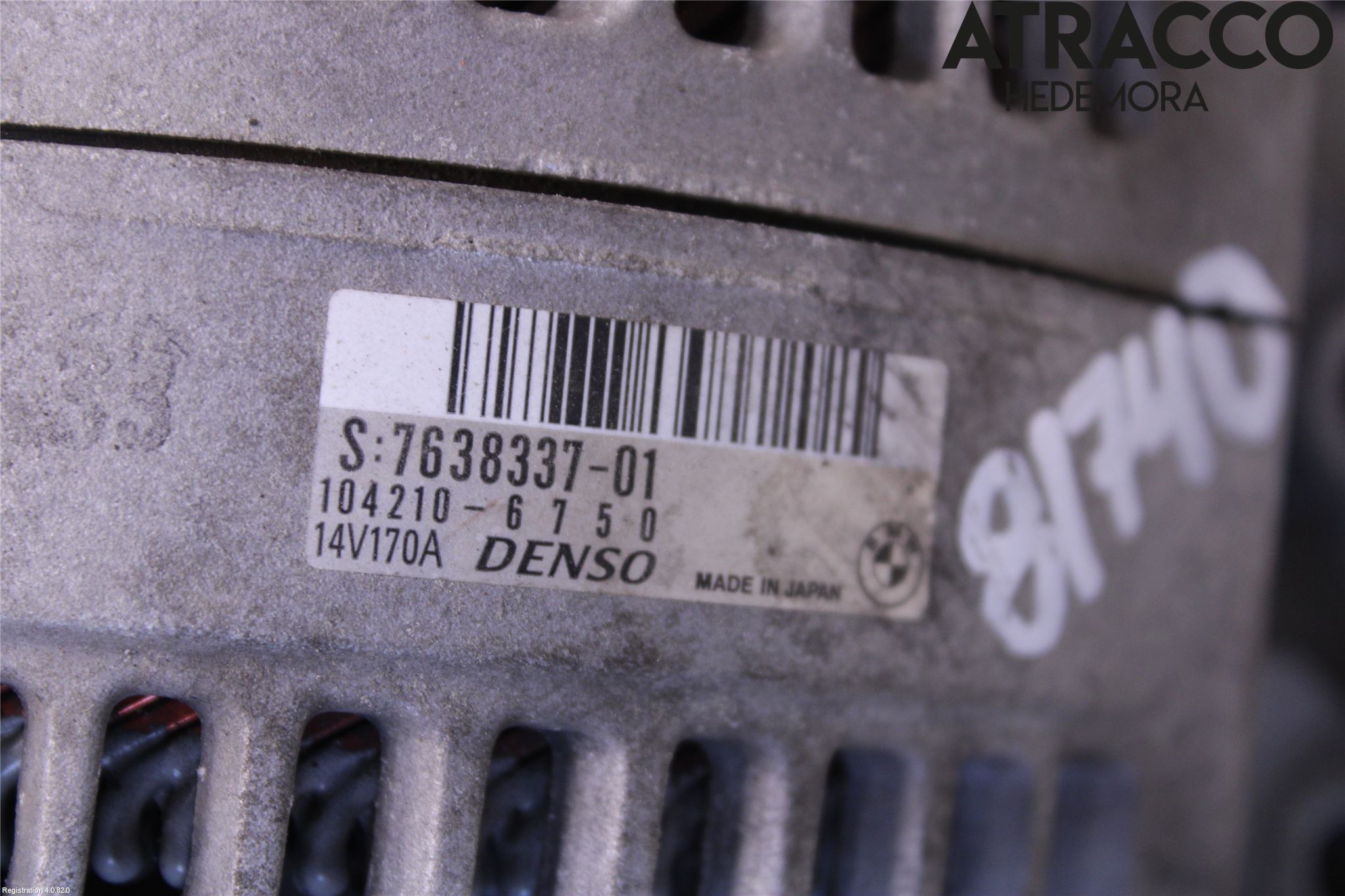 BMW 1 F20/F21 11-19 Generator