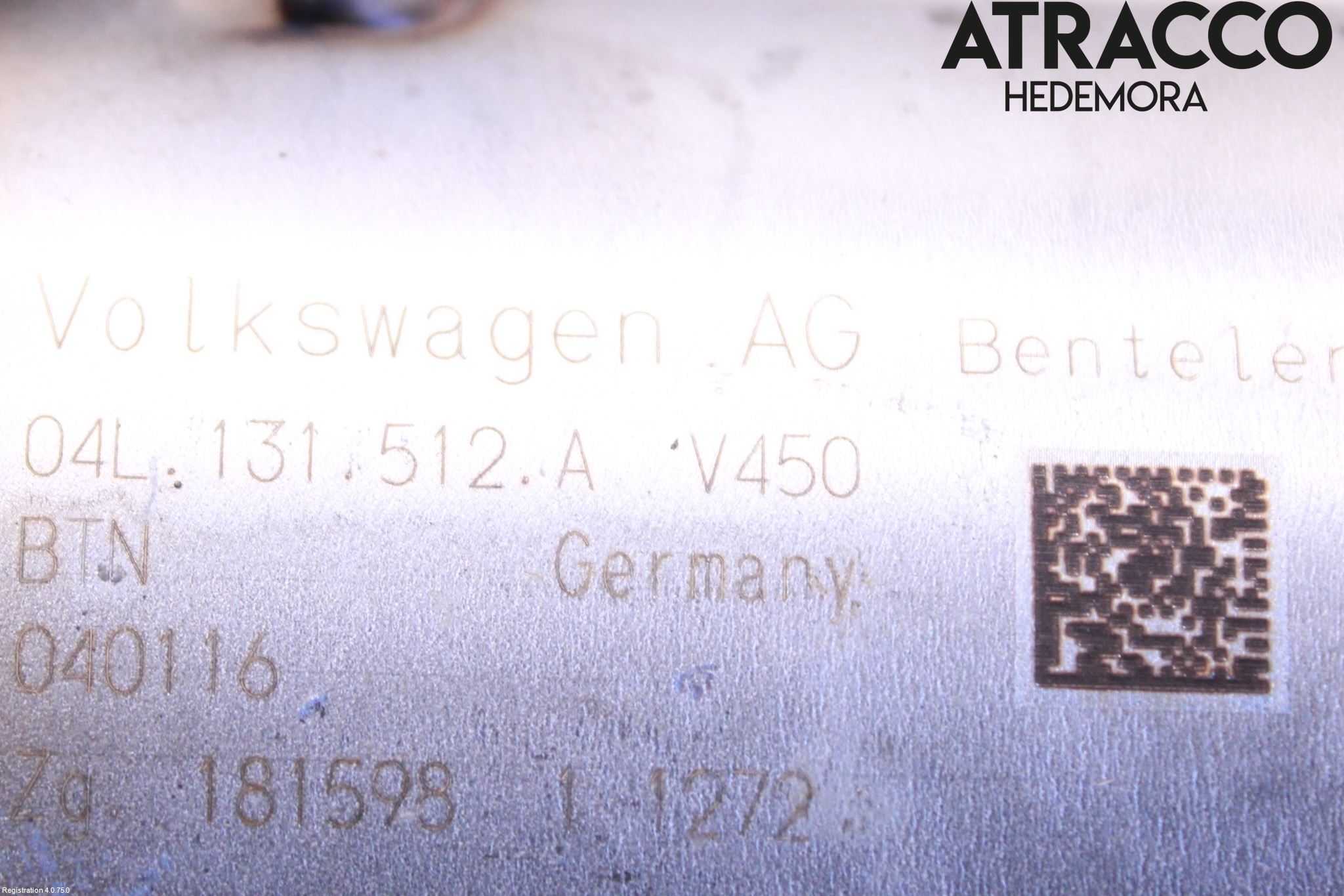 Audi A6/S6 4G 11-18 Avgaskylare
