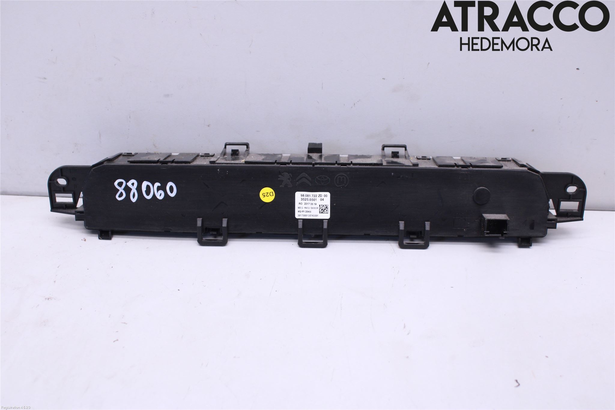 Citroen JUMPY/E-JUMPY 16- Ac Styrenhet Ac Manöveren