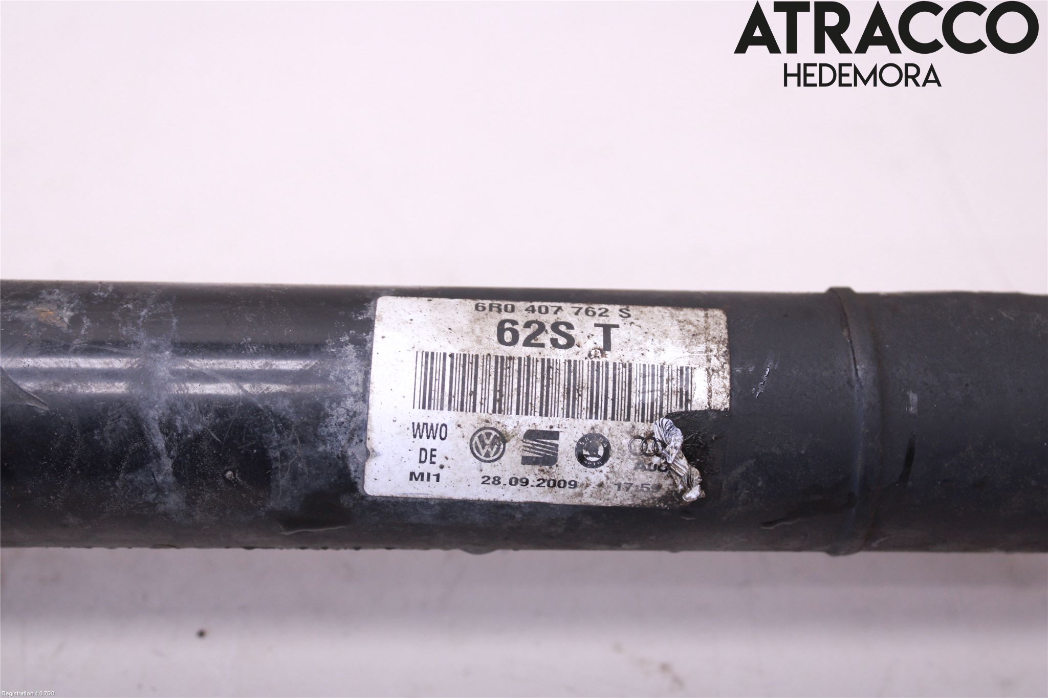 Volkswagen VW POLO 10-17 Drivaxel Fram Höger