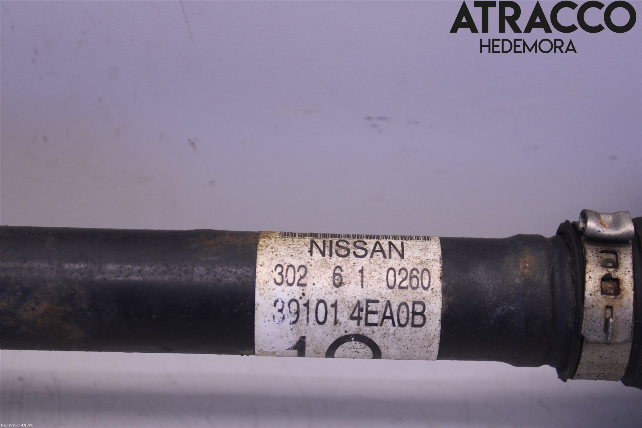 Nissan QASHQAI 14-17 Drivaxel Fram Vänster