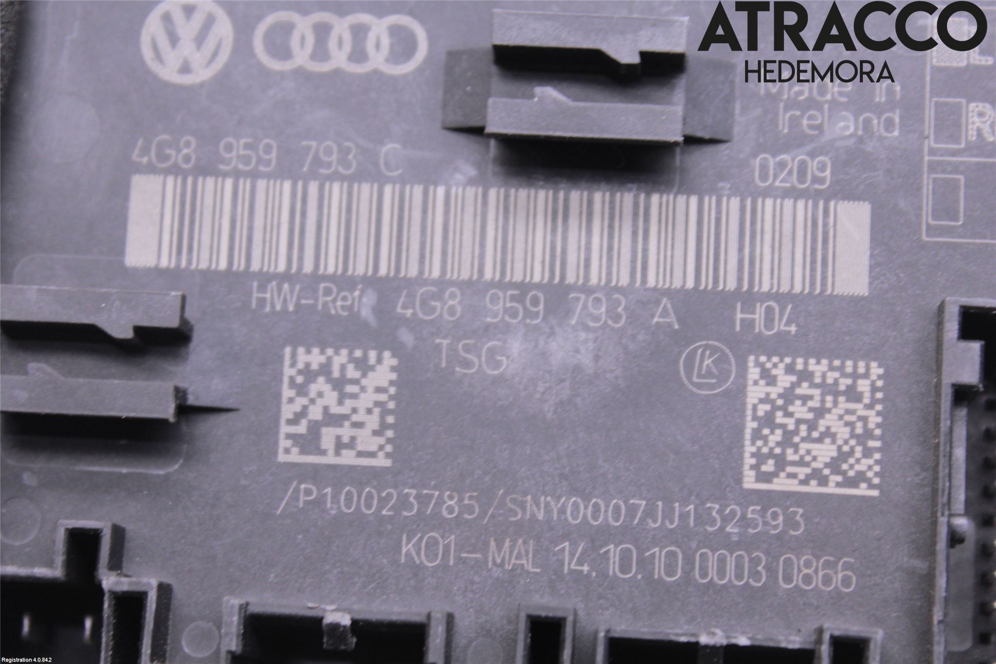 Audi A7/S7 4G 11-17 Styrenhet Dörr