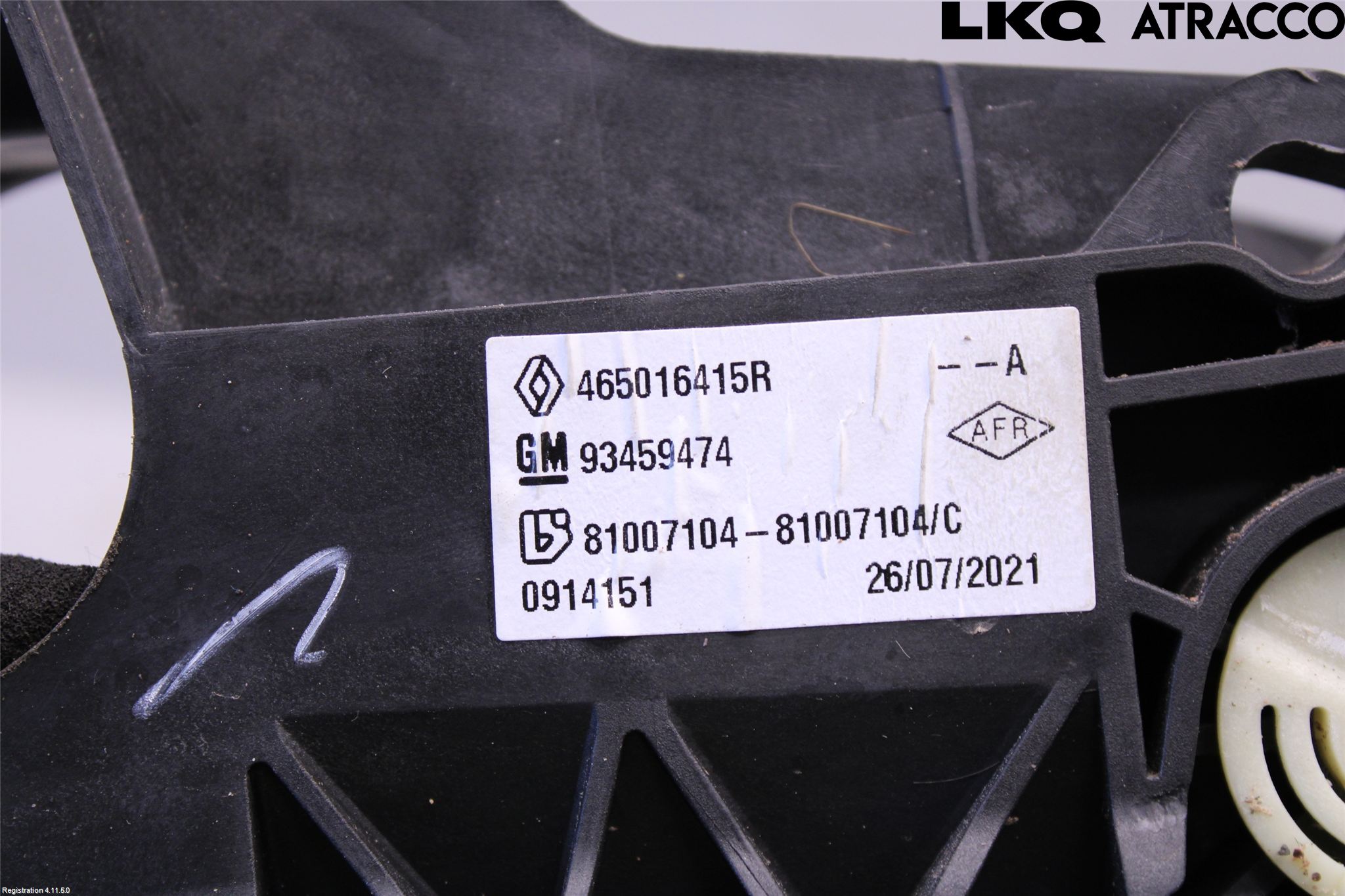 Nissan NV300 16-22 Pedalställ