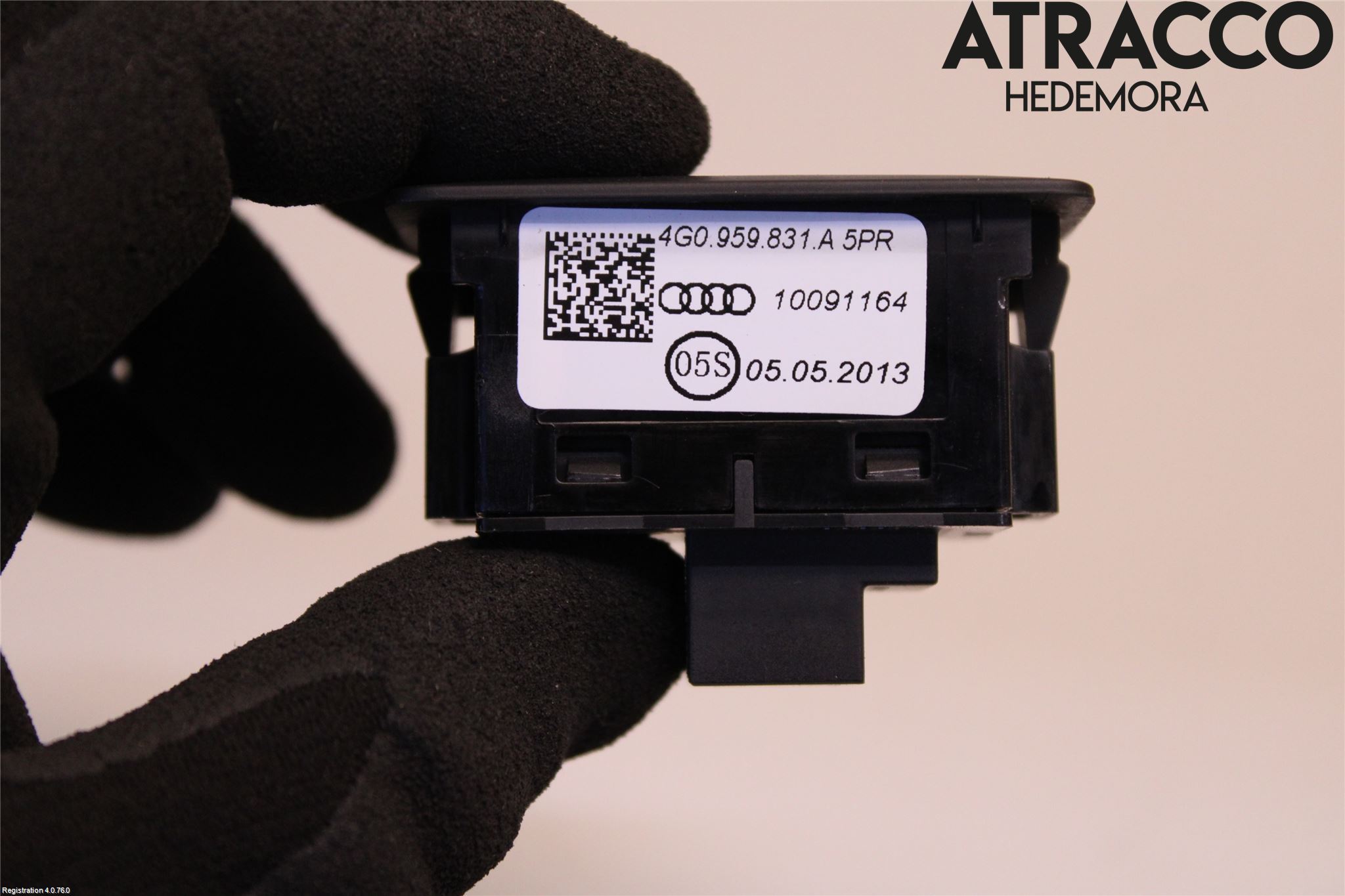 Audi Q5 09-16 Strömställare Baklucka