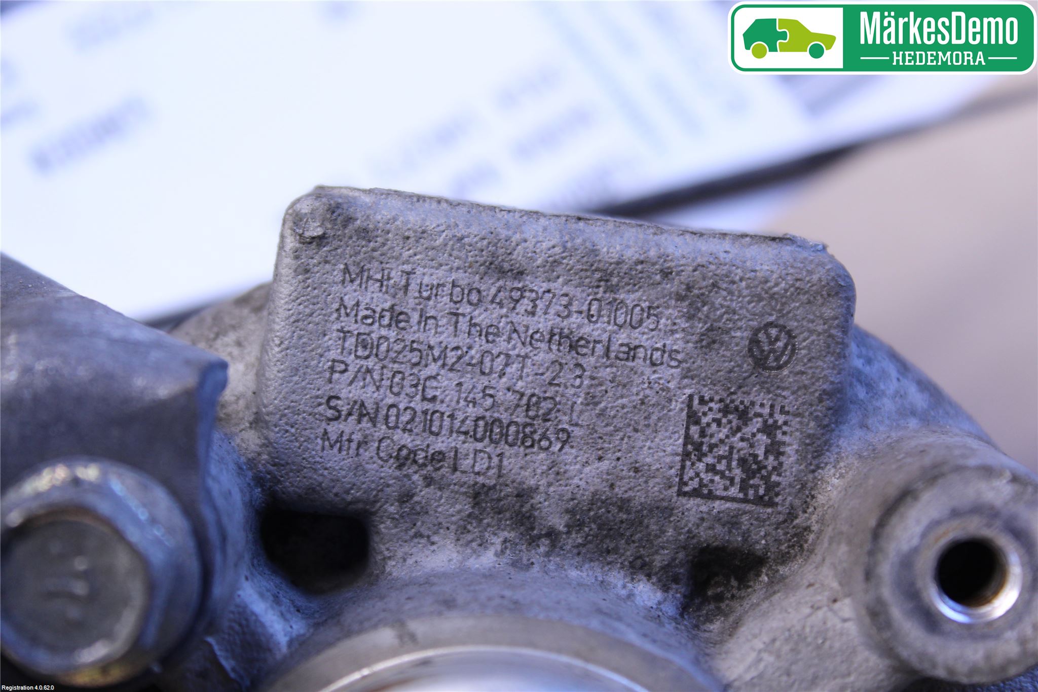 Skoda RAPID Turboaggregat