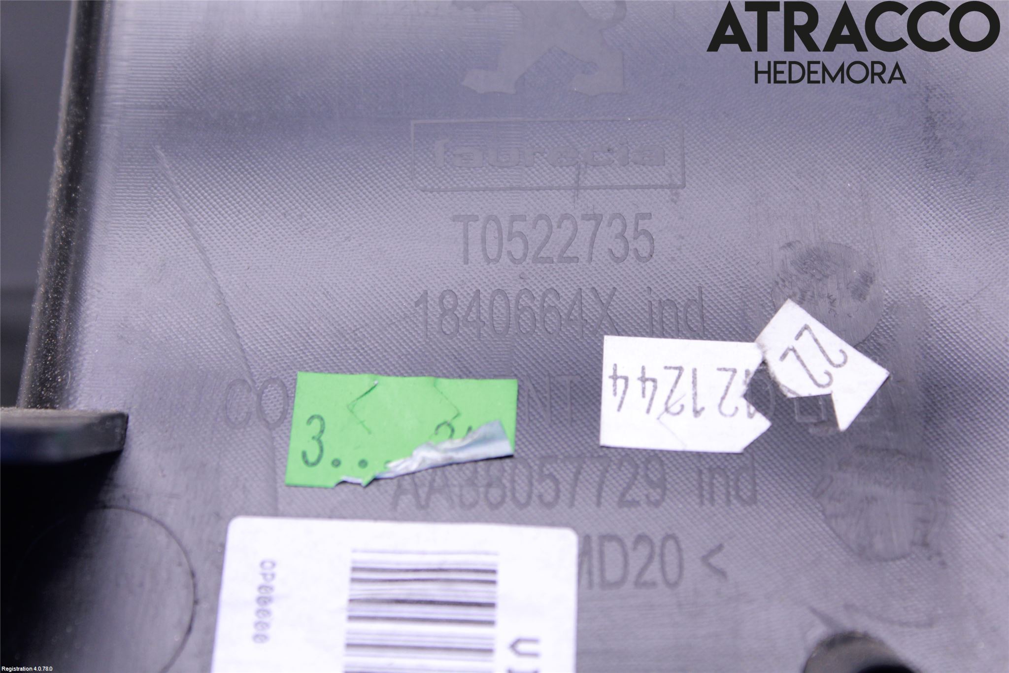 Peugeot 5008 17-24 Handskfack