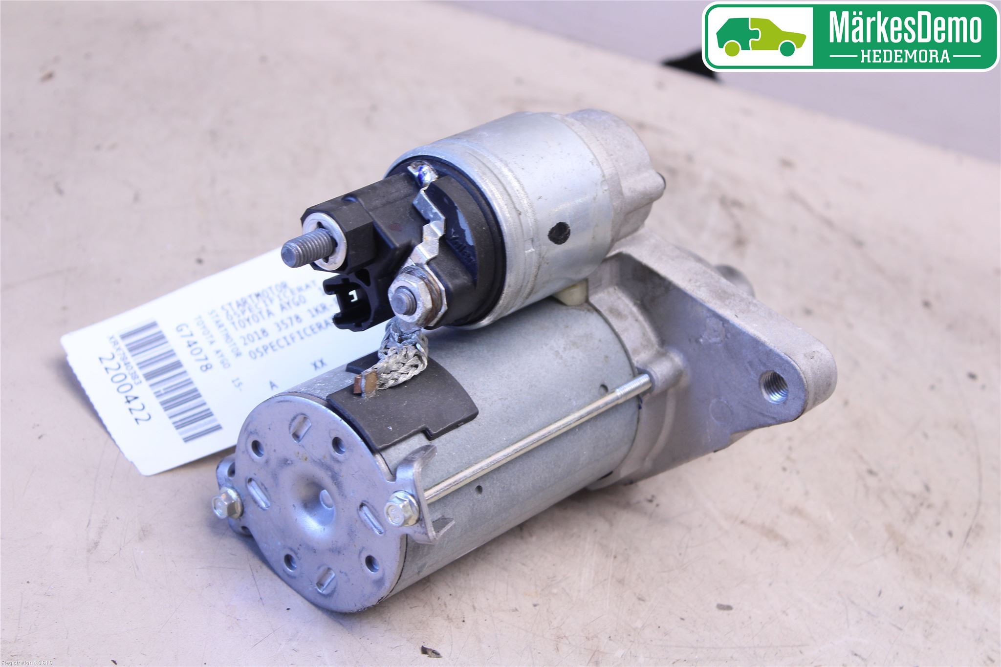 Toyota AYGO 15-21 Startmotor