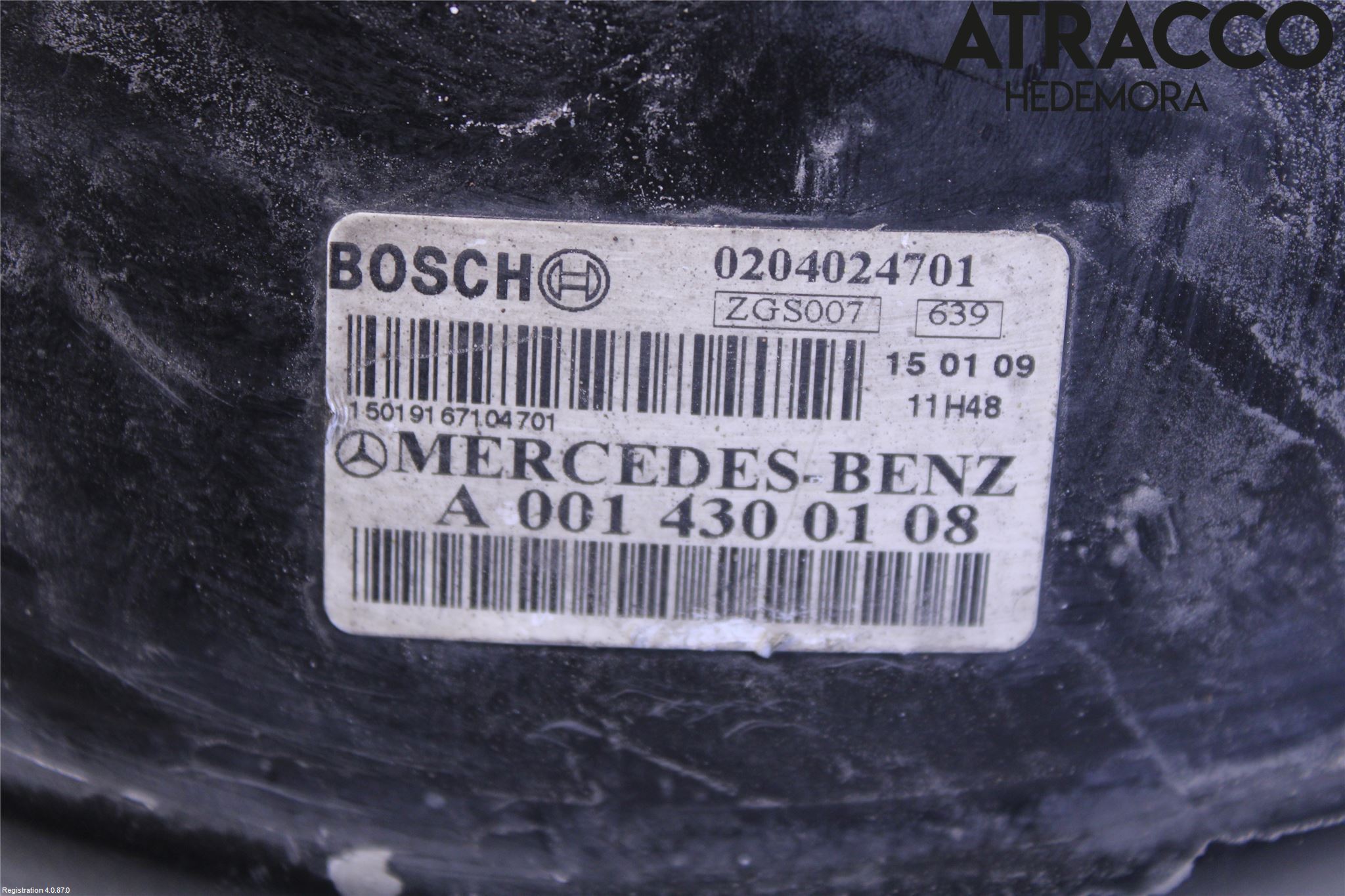 Mercedes-Benz MB VITO/VIANO (W639) 04-14 Bromsservo