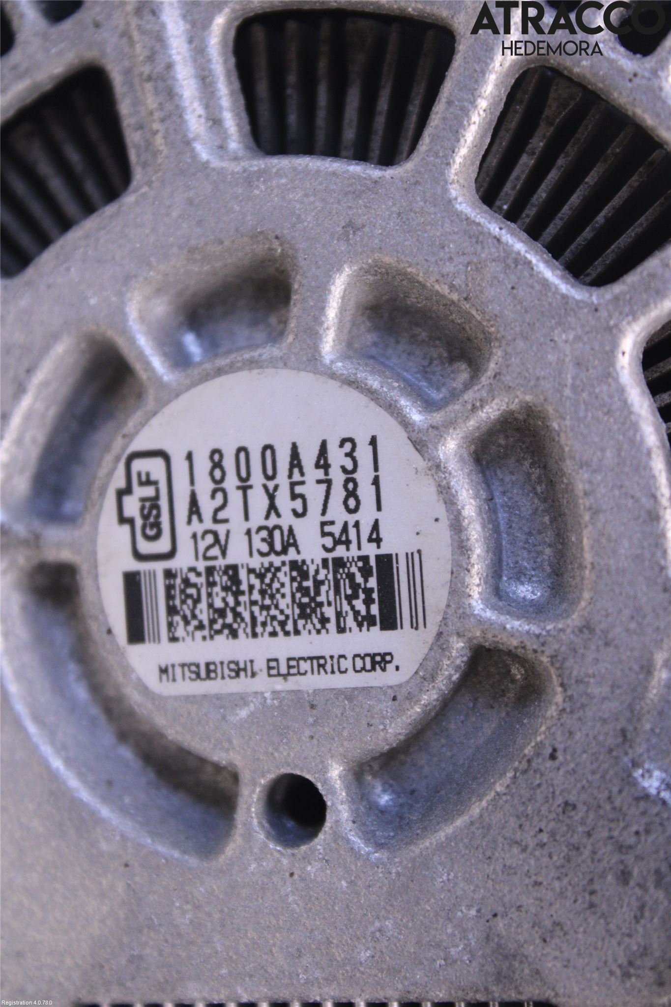 Mitsubishi ASX 10-22 Generator