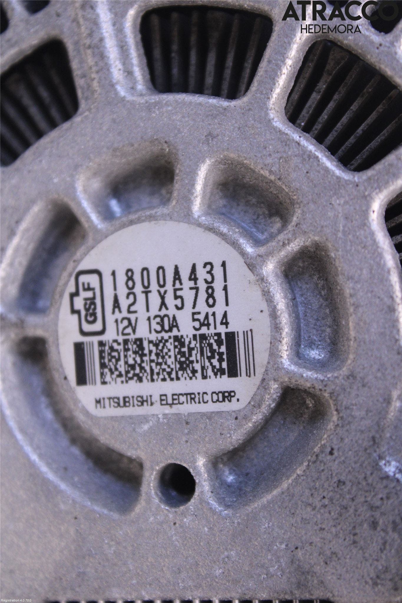 Mitsubishi ASX 10-22 Generator