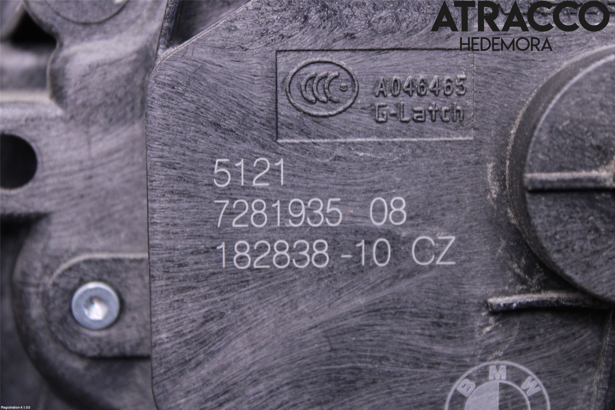 BMW i3 I01 13-22 Låskista-Dörrlås