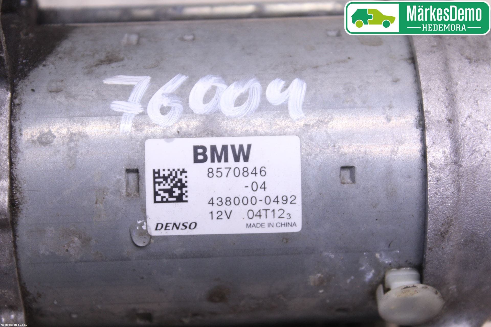 BMW 3 GT F34 13-19 Startmotor Diesel