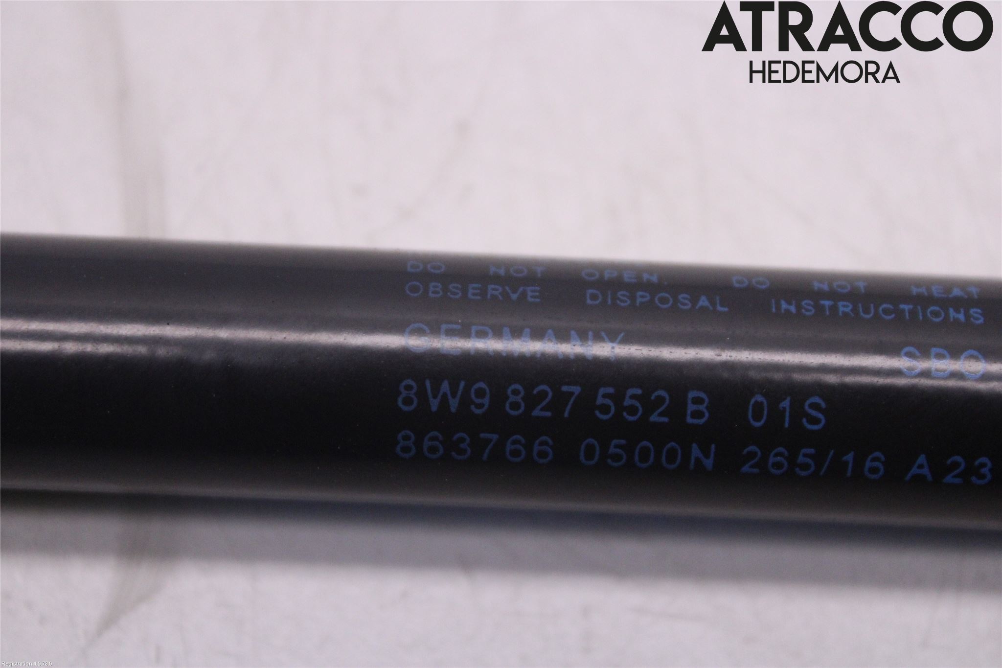 Audi A4/S4 B9 16-19 Gasfjäder Baklucka