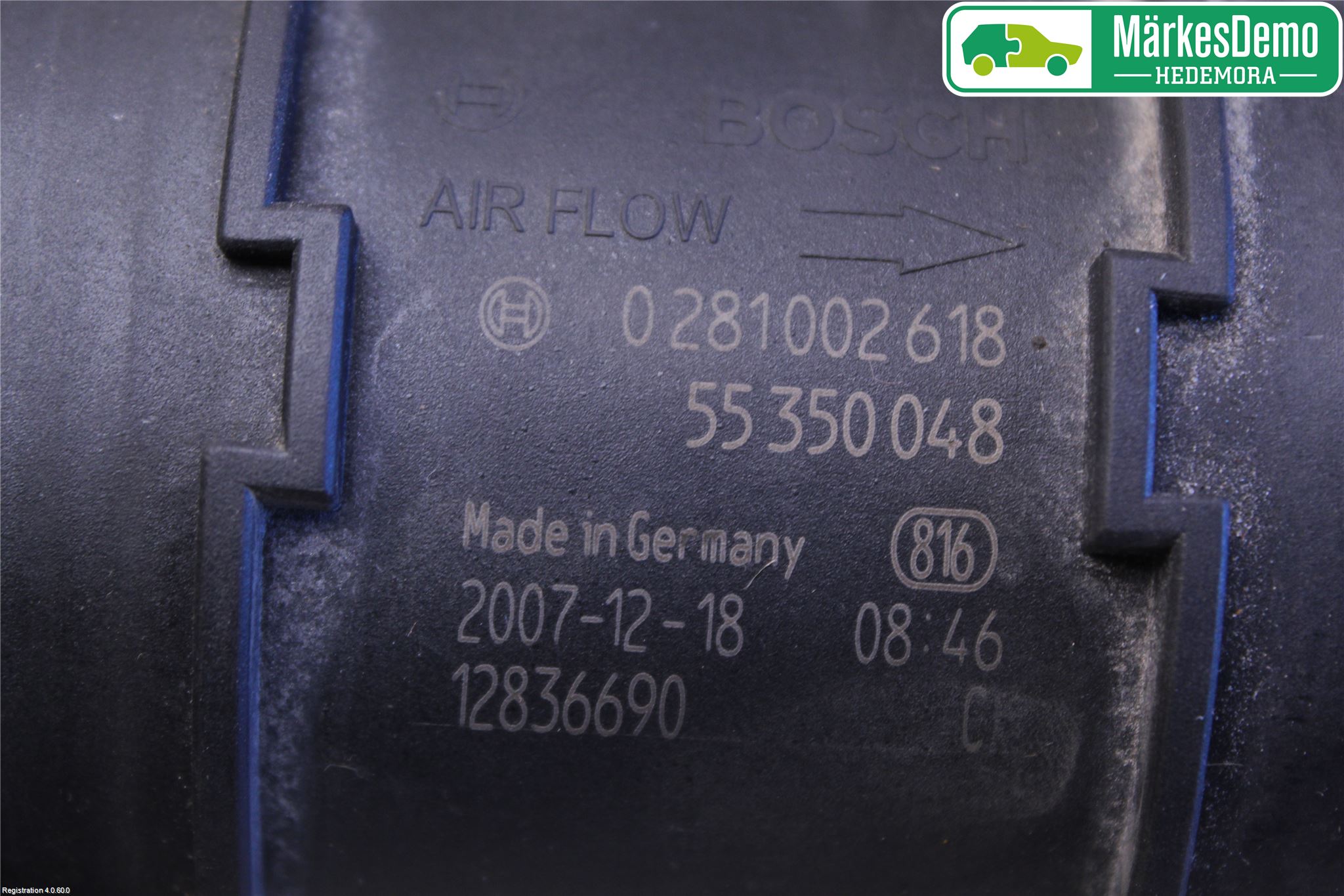 Saab 9-3 VER2/VER3 08-15 Injluftmassamätare