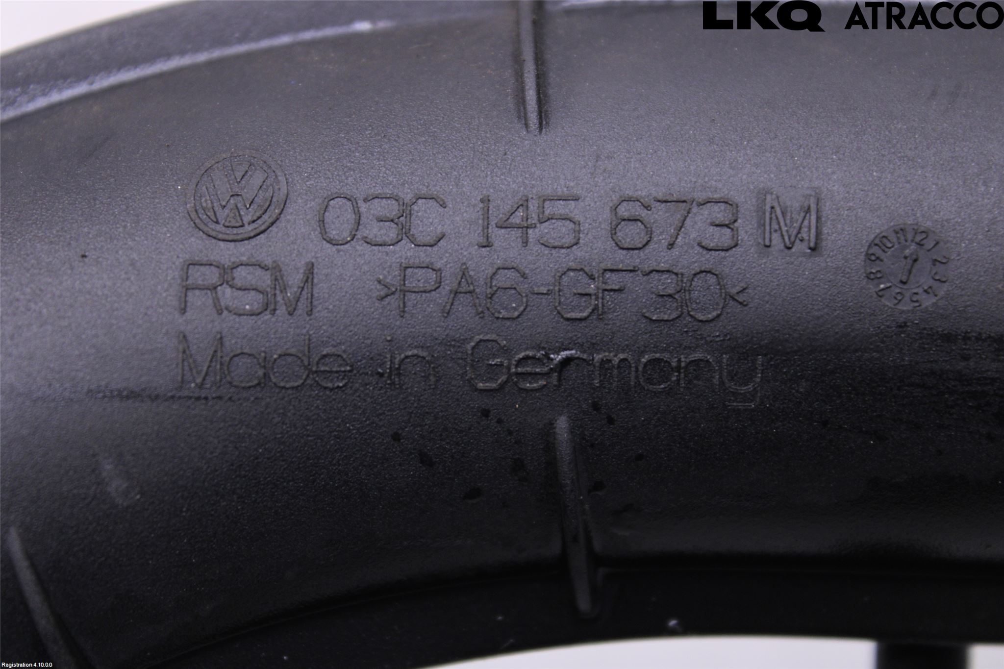 Volkswagen VW GOLF VI 09-13 Laddluft-Intercoolerrör