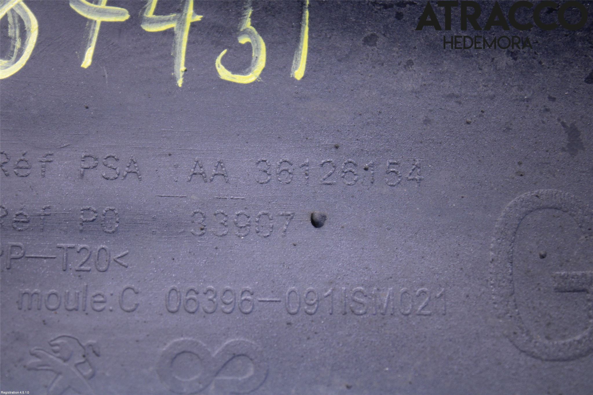 Peugeot 308 14-21 Dimljussarg Fram