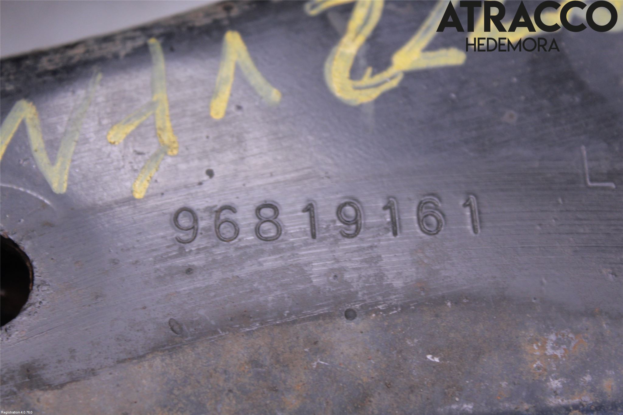 Chevrolet CAPTIVA Bärarm Fram Undre Vä