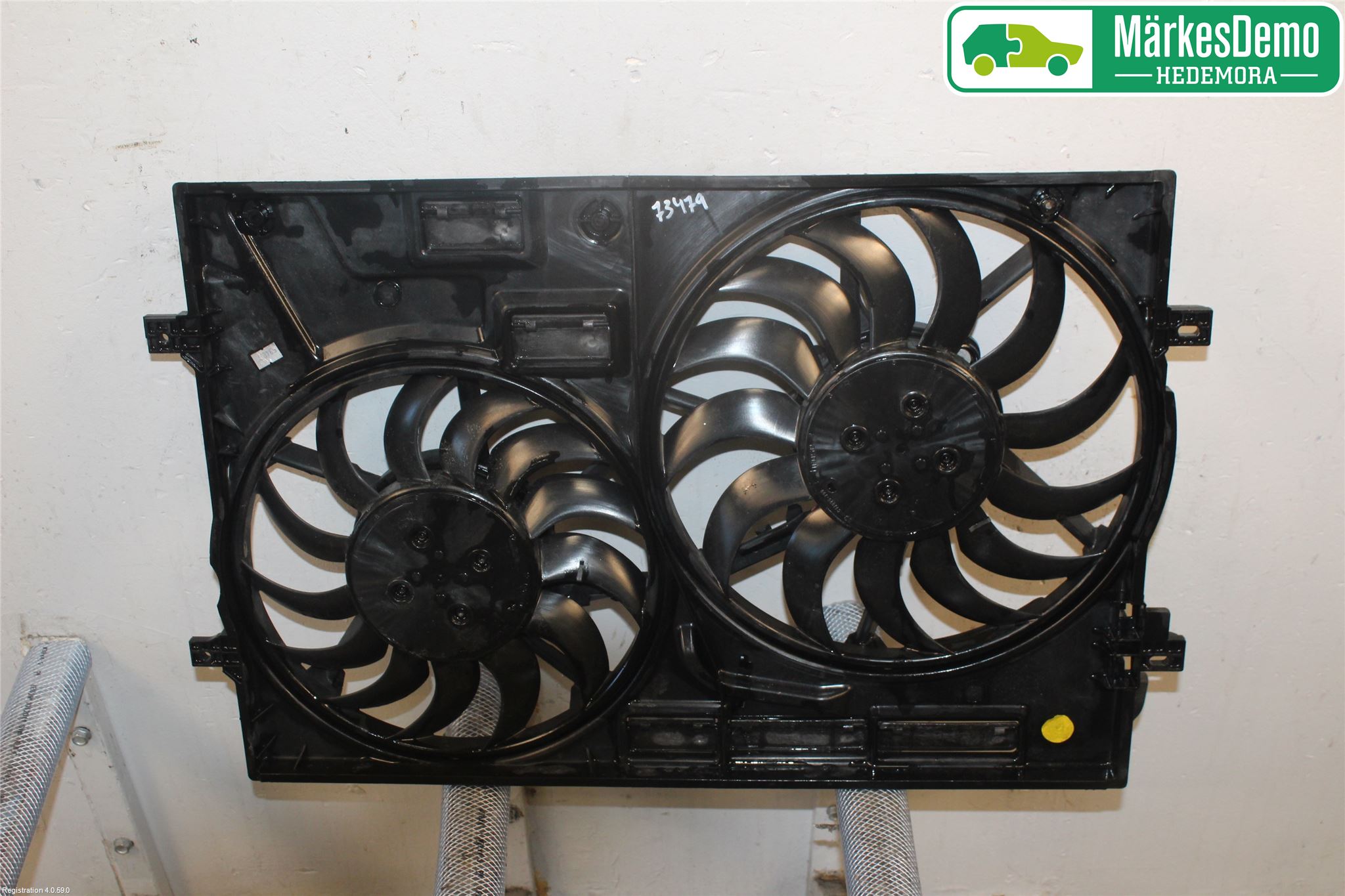 Volkswagen VW PASSAT 15-19 Kylfläkt El