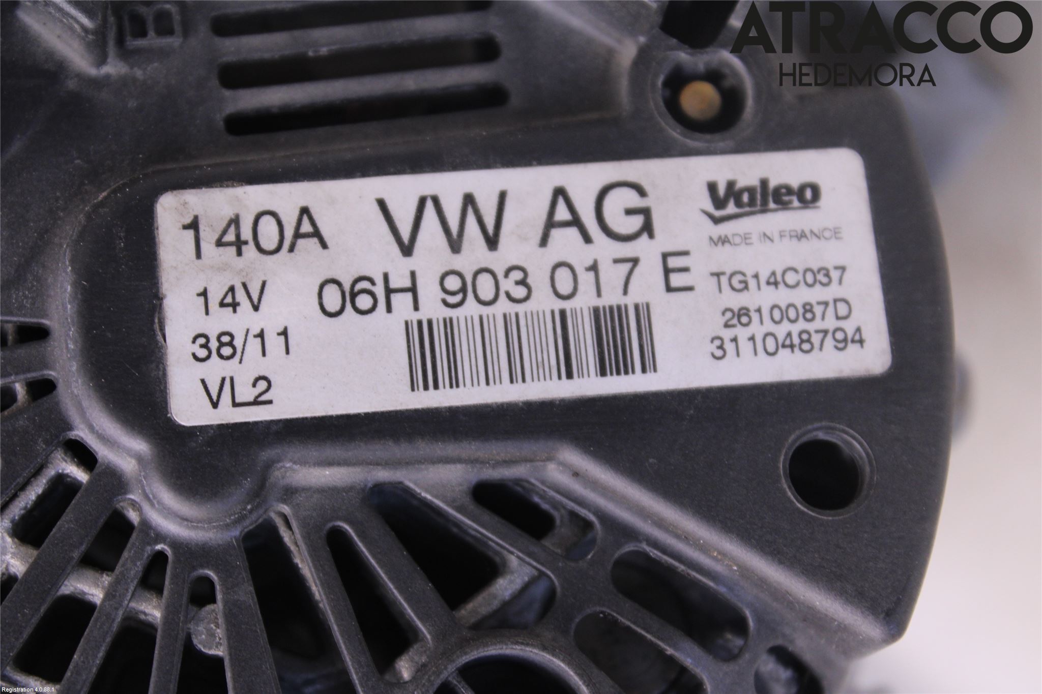 Volkswagen VW PASSAT CC 08-16 Generator