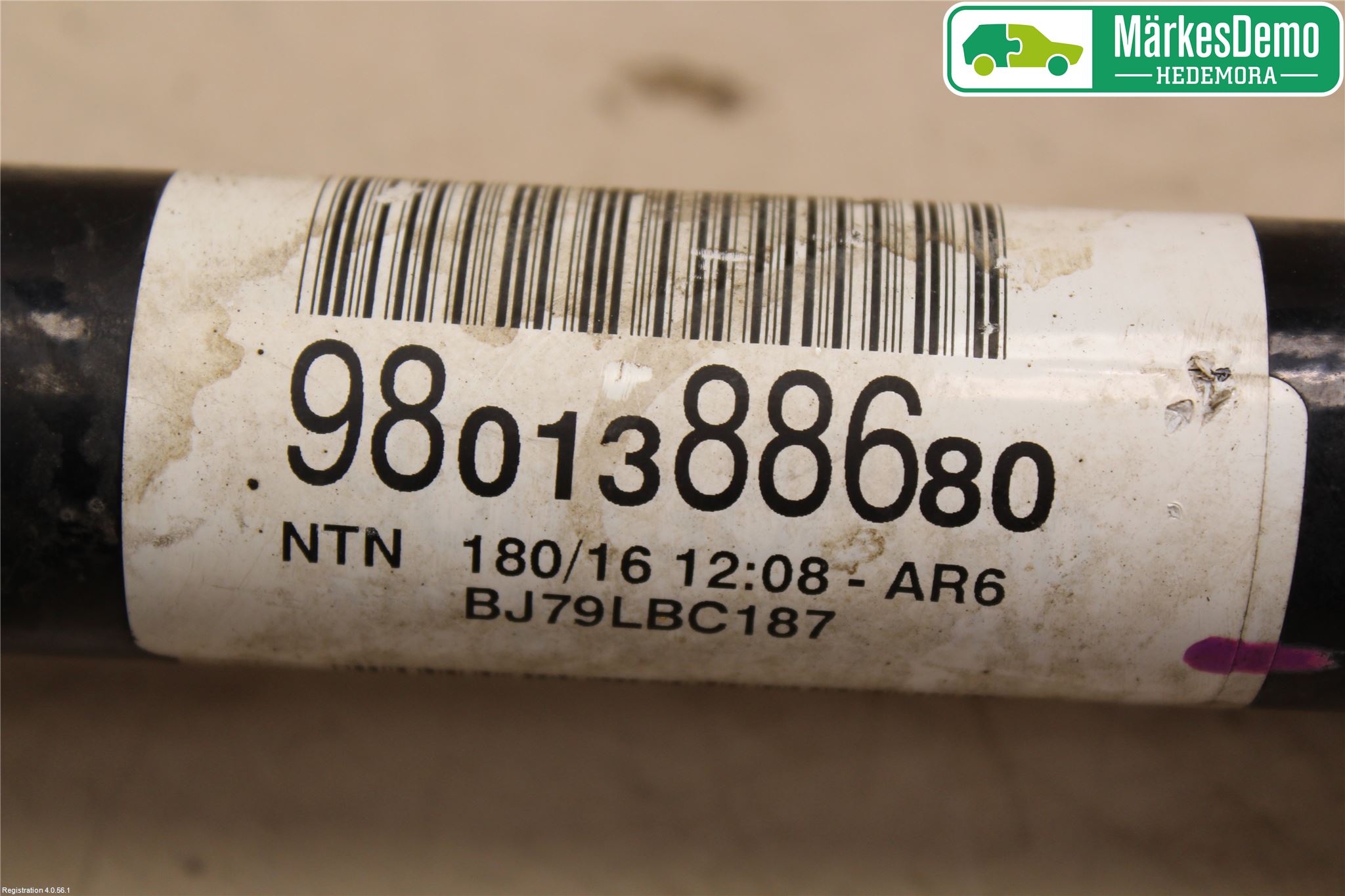 Citroen C3 10-17 Drivaxel Fram Höger