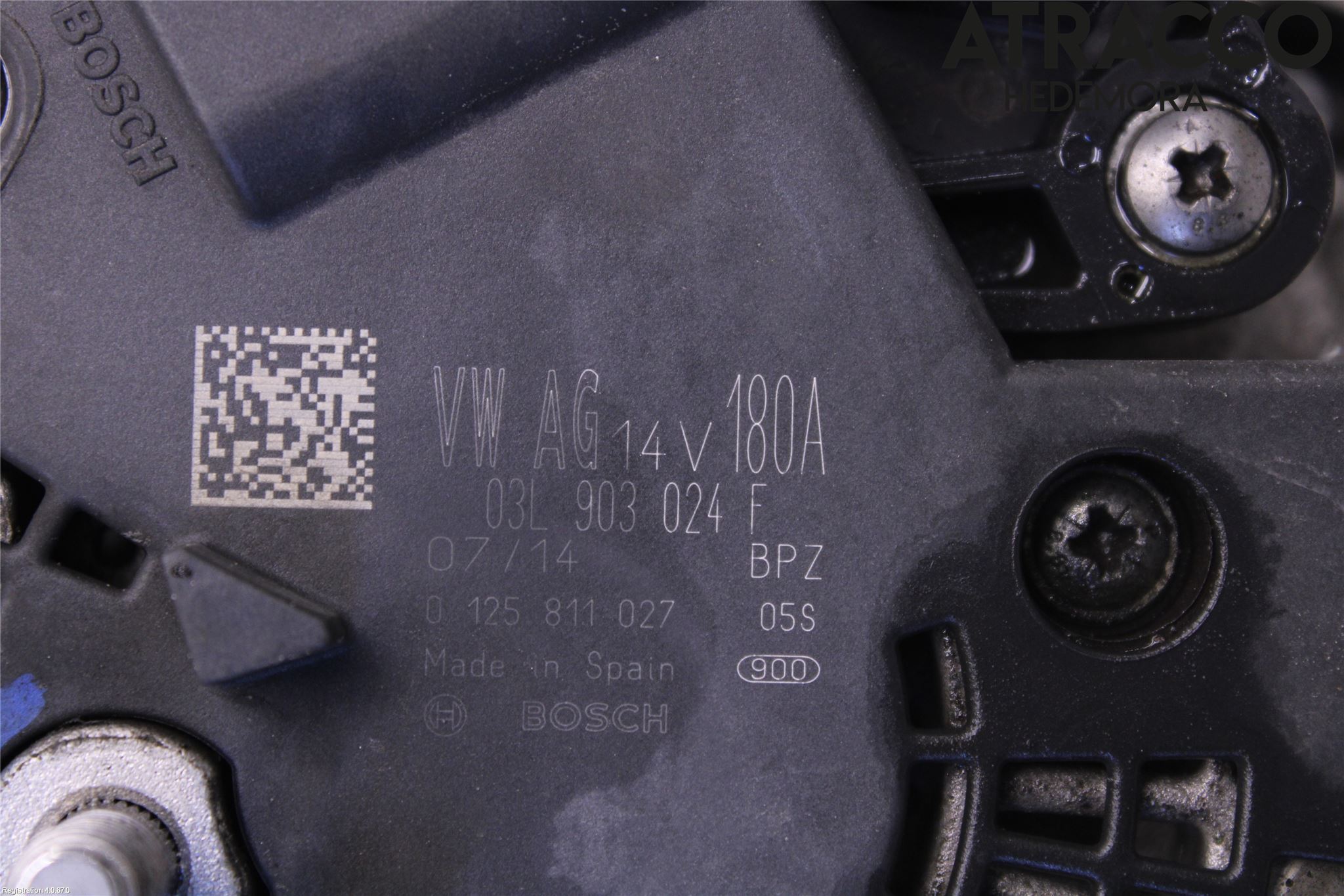 Volkswagen VW PASSAT 15-19 Generator