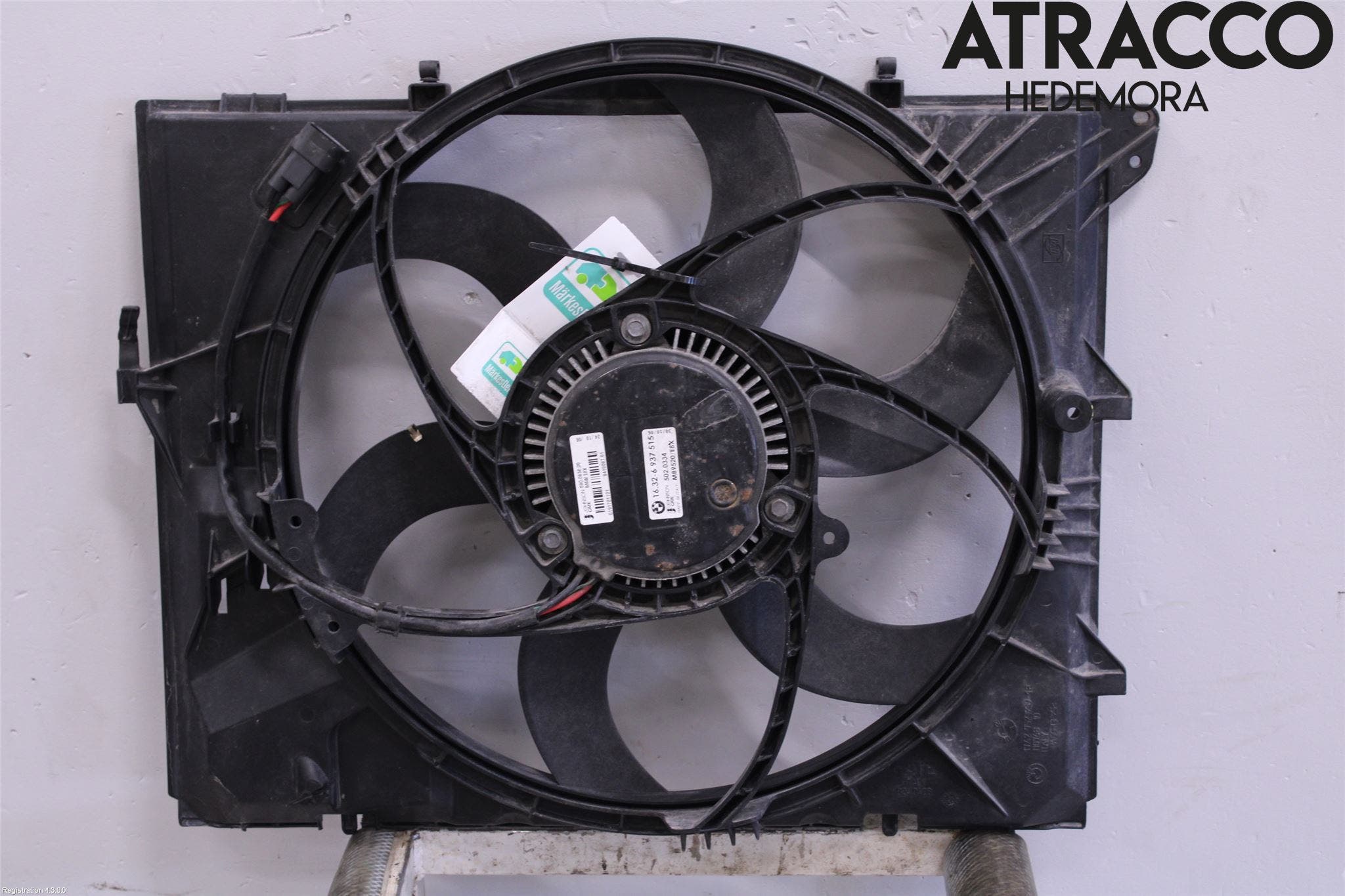 BMW 3 E92/93 Coupé/Cab 05-14 Kylfläkt El