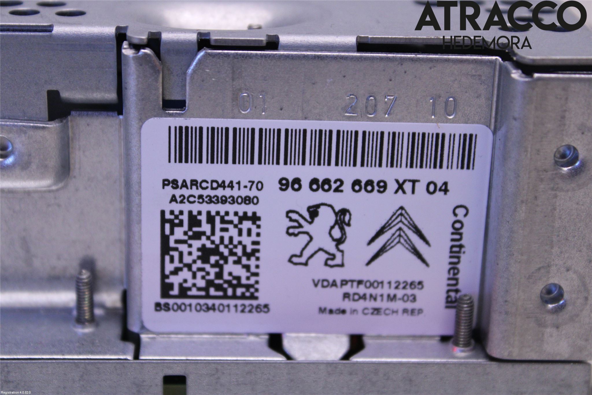 Citroen DS3 Cd Radio - Multimediapanel