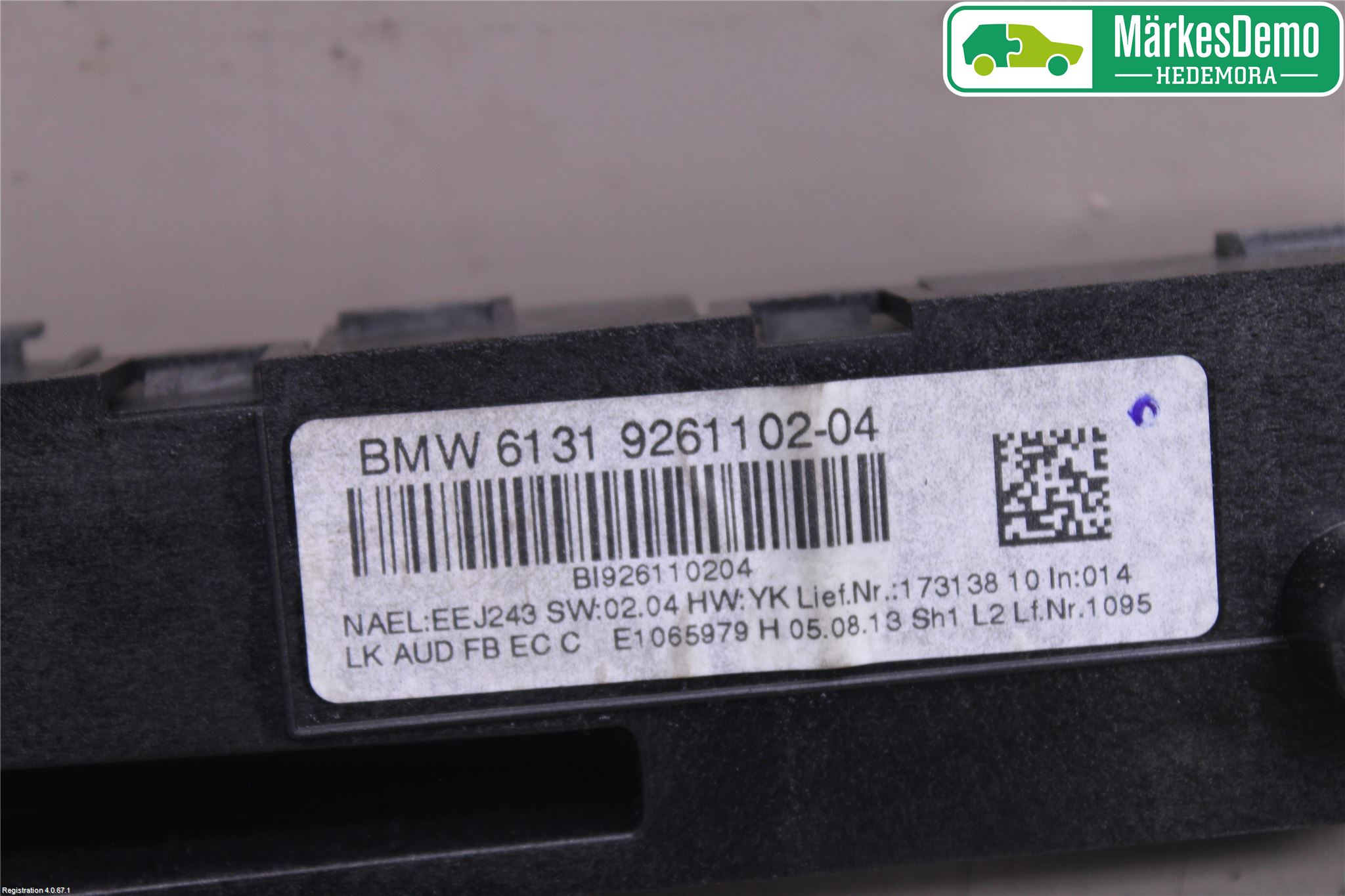BMW 3 F30/F31/F80 12-19 Cd Radio - Multimediapanel
