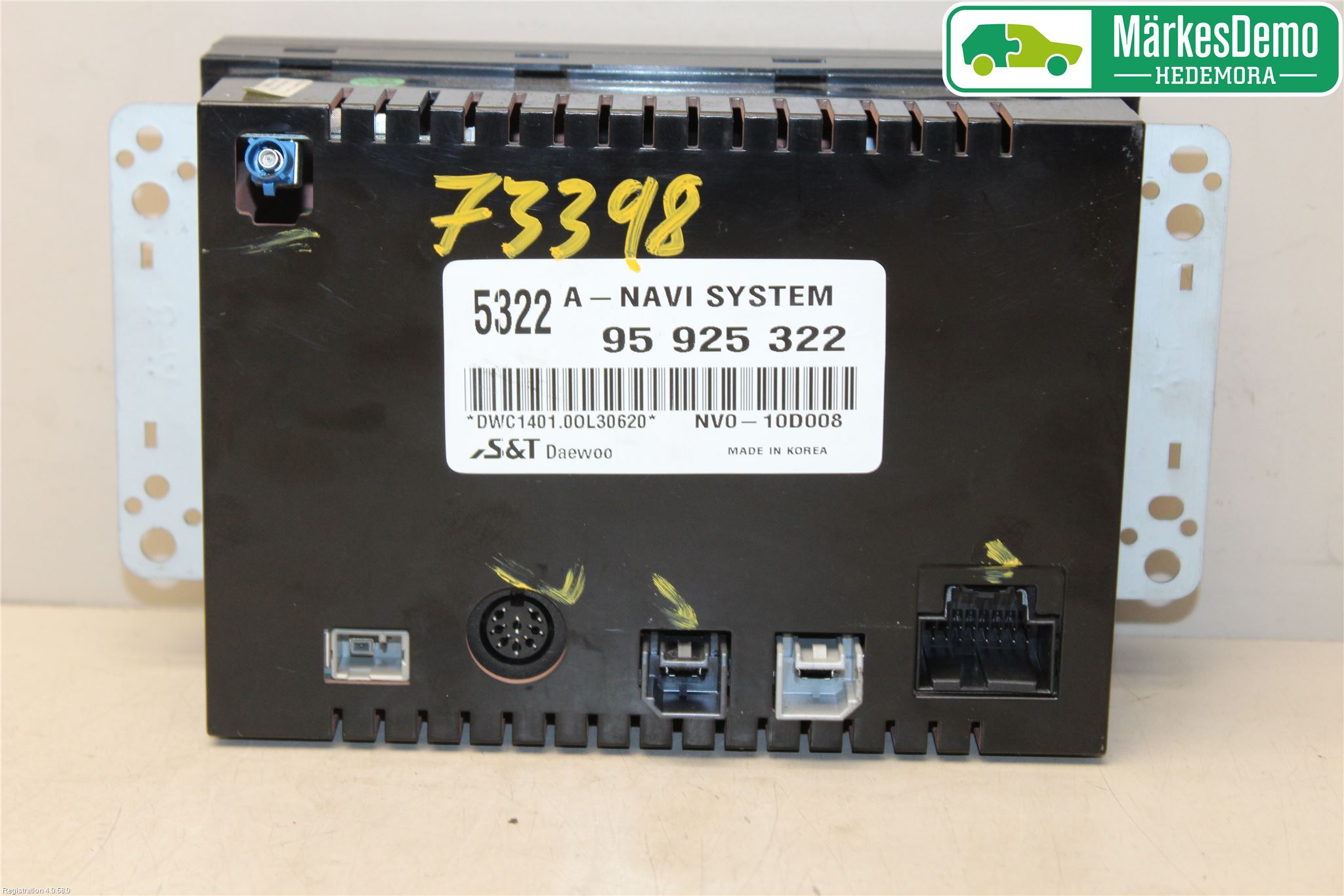 Chevrolet CAPTIVA Multifunktionsdisplay