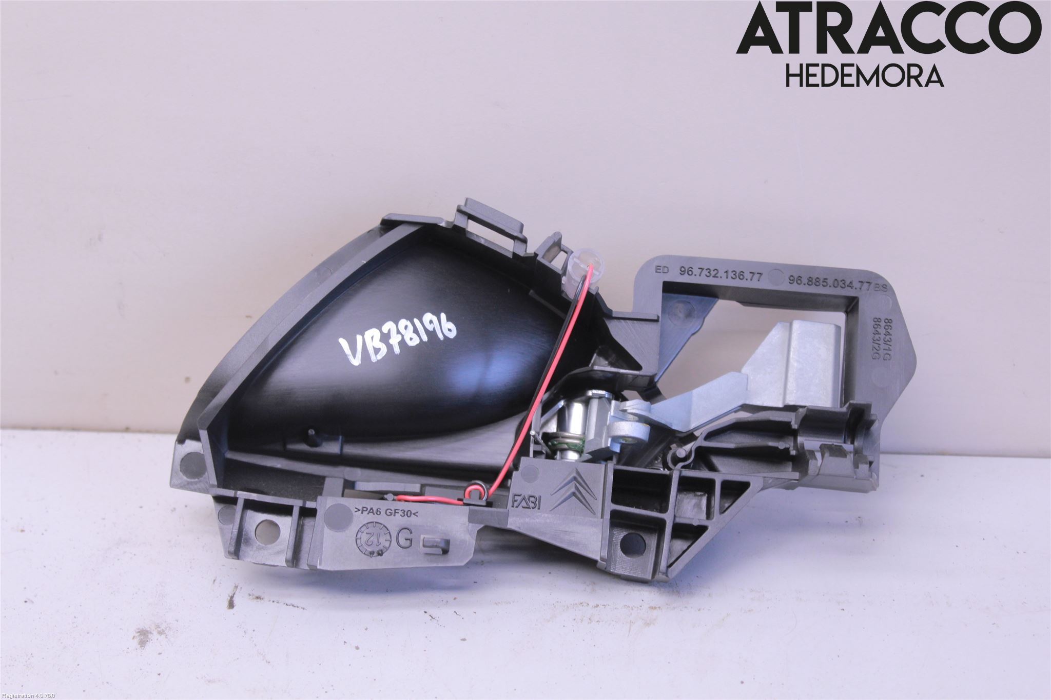 Citroen DS5 Dörrhandtag Inre Vä