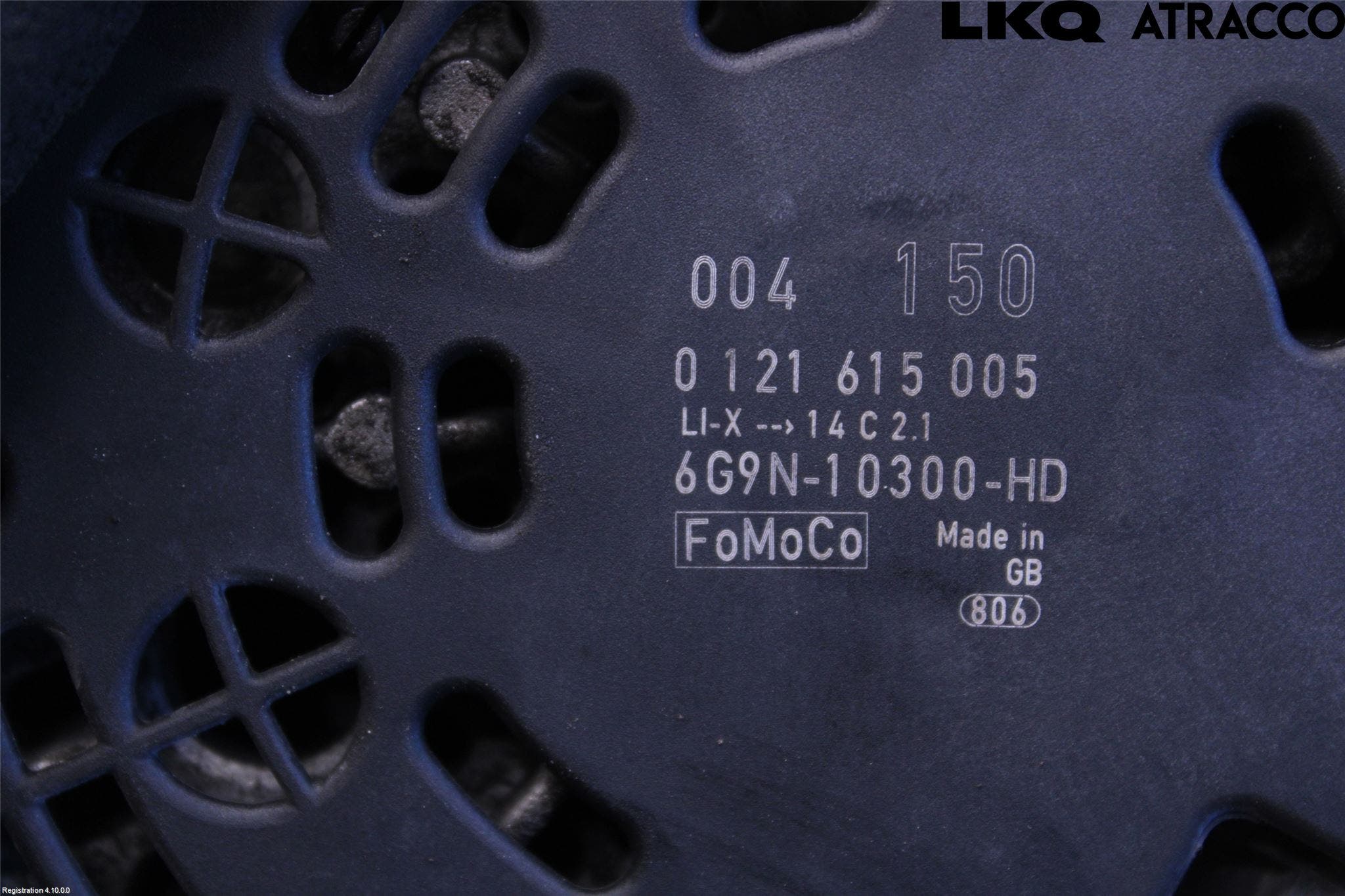 Volvo V70 08-13 Generator