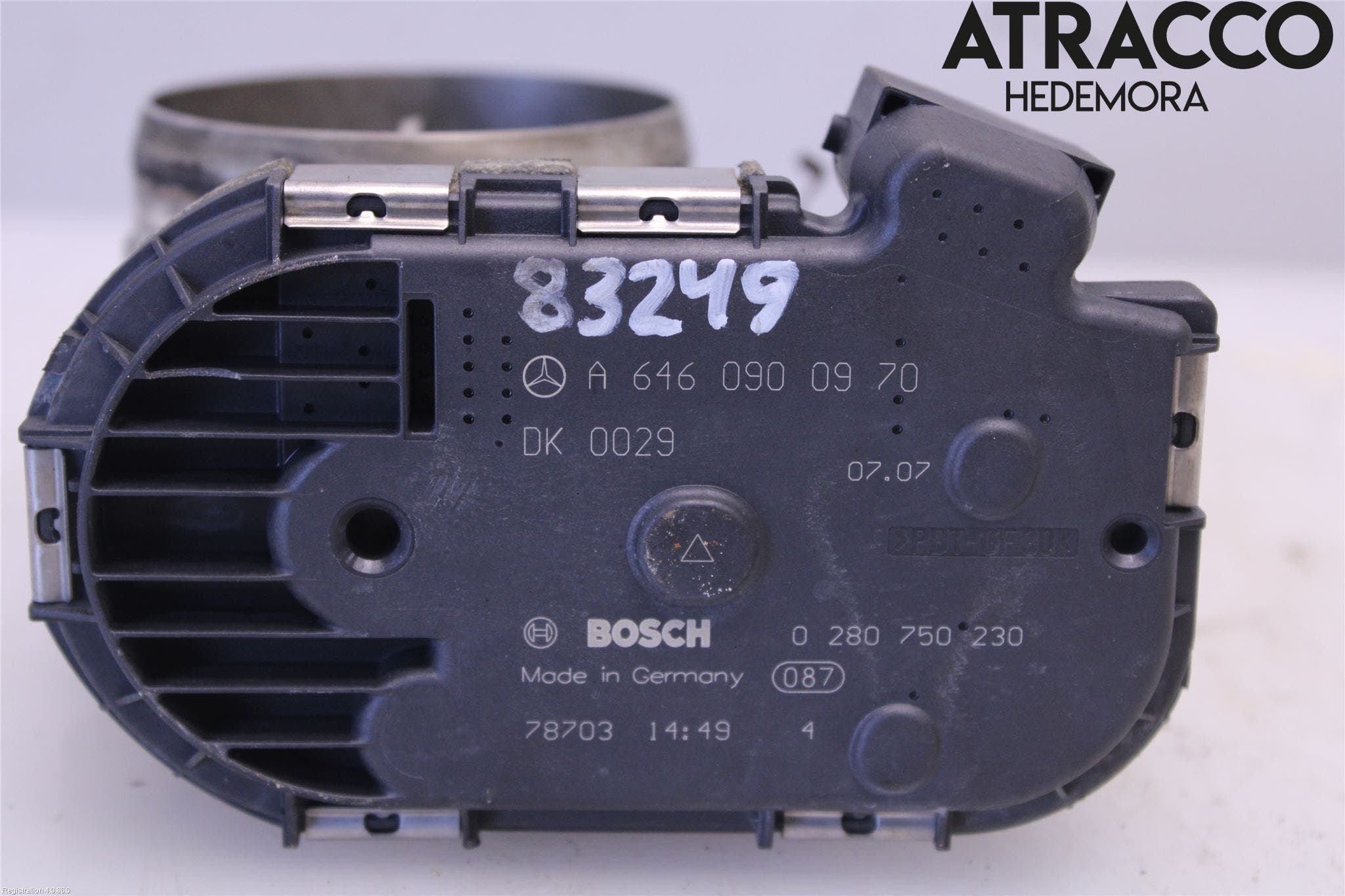 Mercedes-Benz MB E-KLASS (W211) 02-09 Injspjällhus