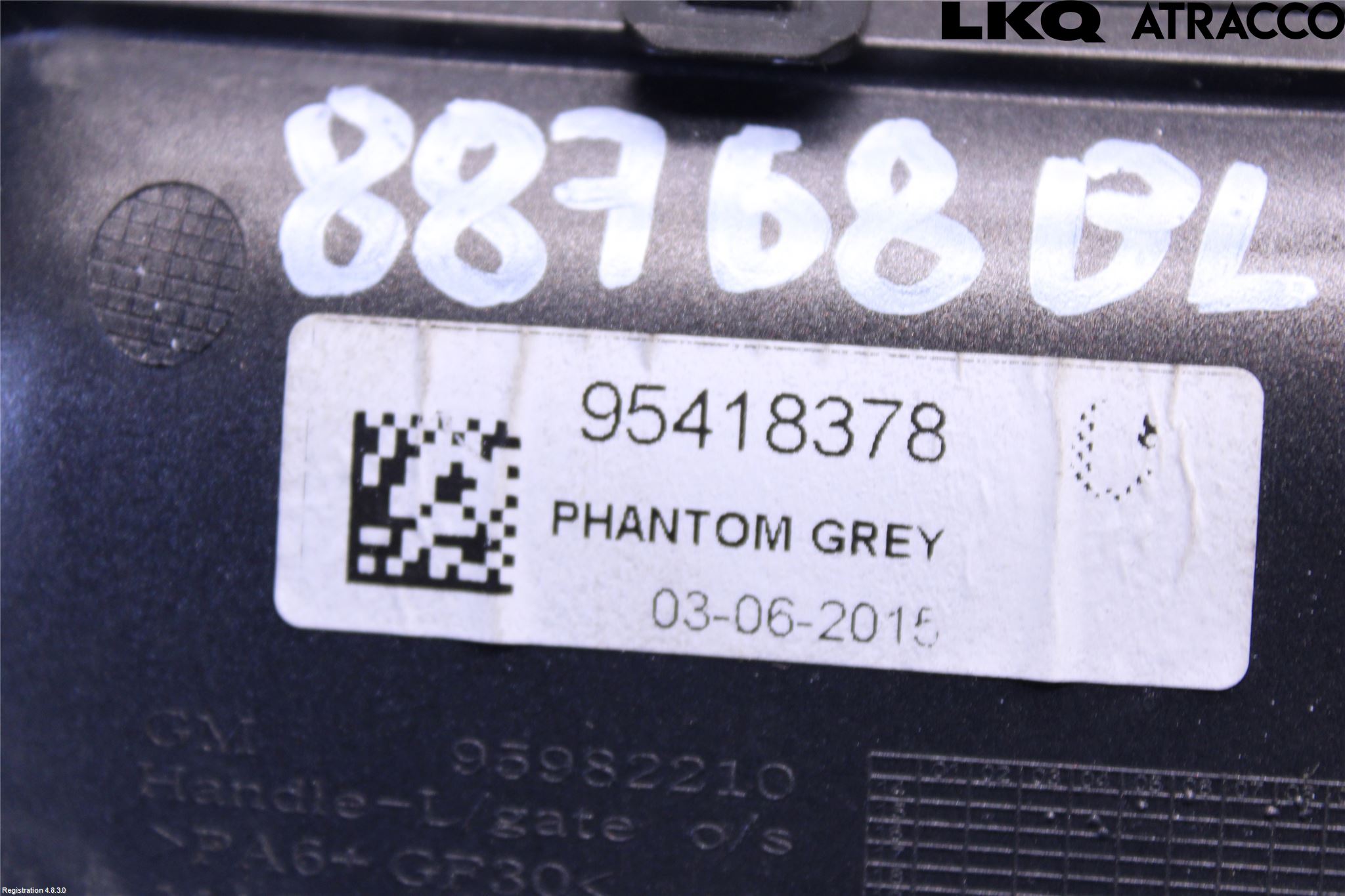 Opel MOKKA 13-20 Bakluckehandtag