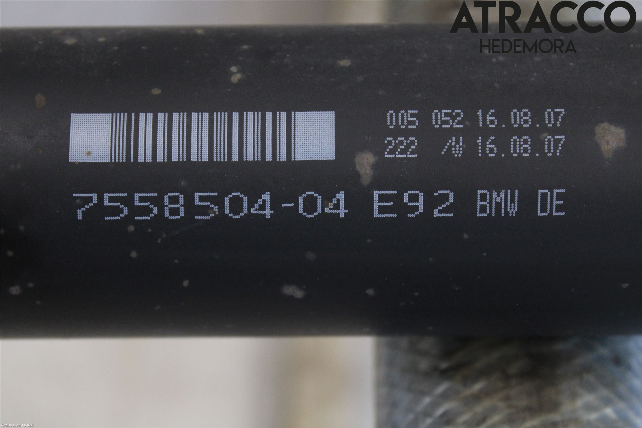 BMW 3 E92/93 Coupé/Cab 05-14 Mellanaxel Komp