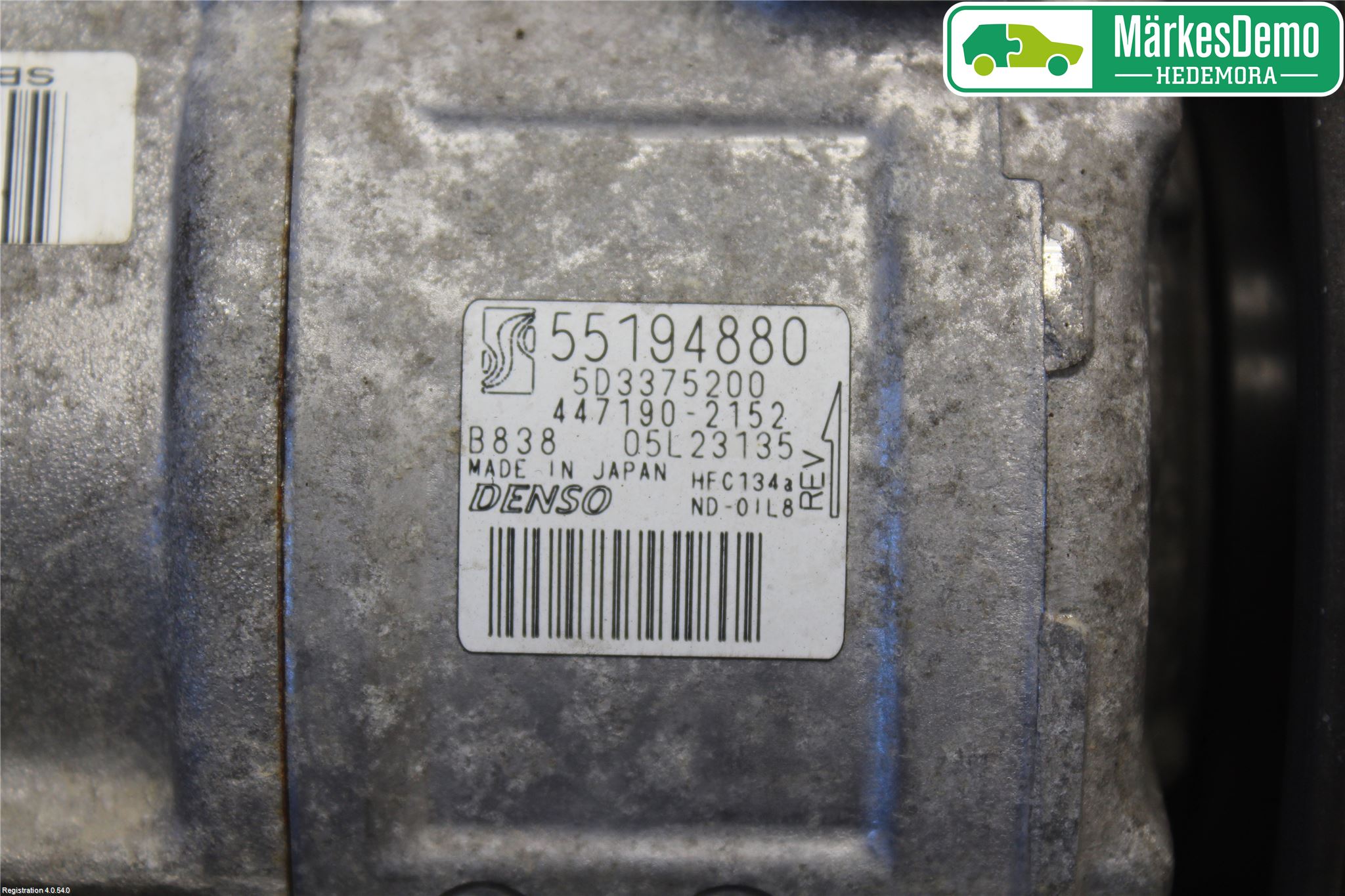 Fiat PUNTO EVO 10-12 Ac Kompressor