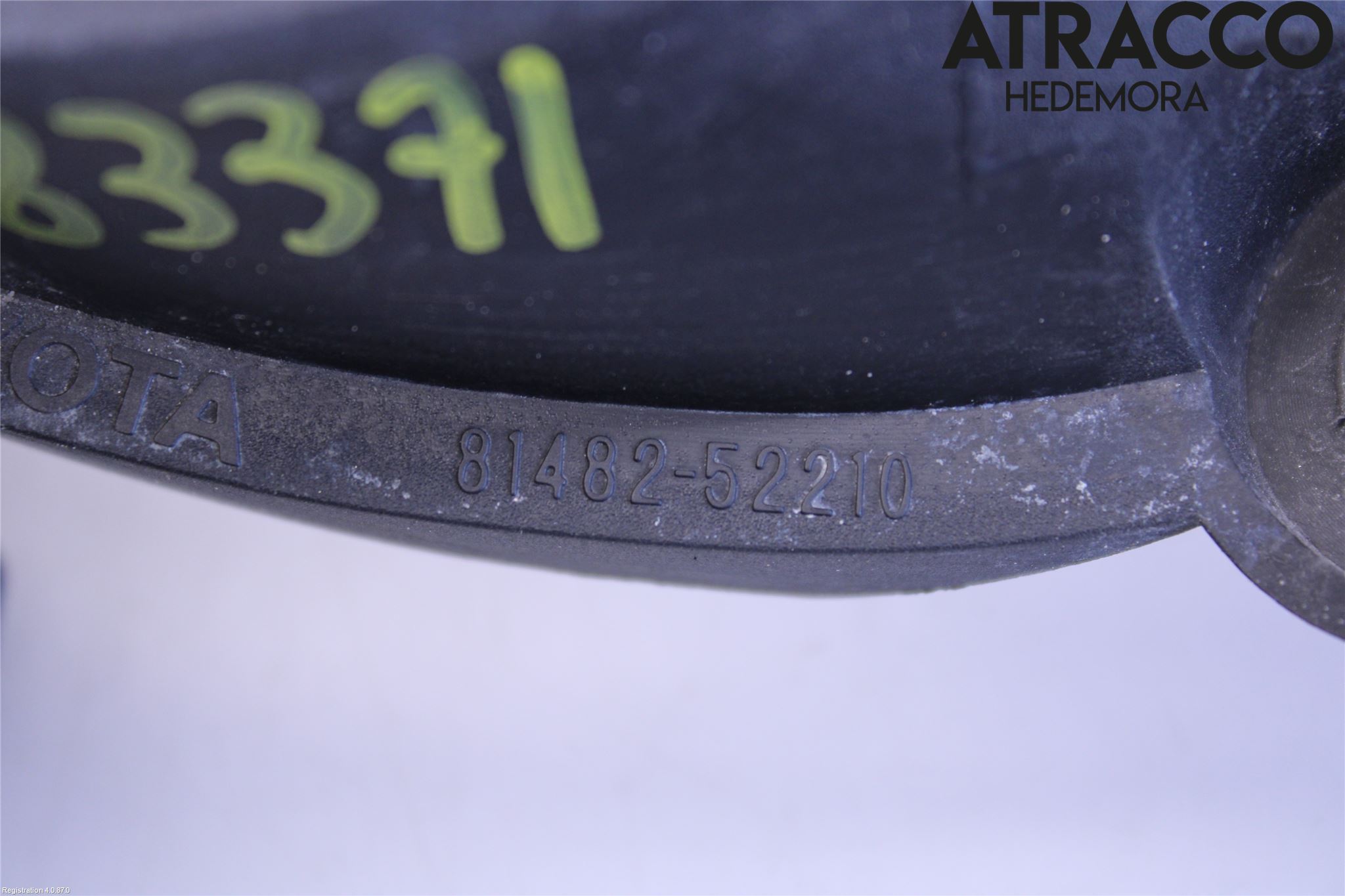 Toyota URBAN CRUISER Dimljussarg Fram