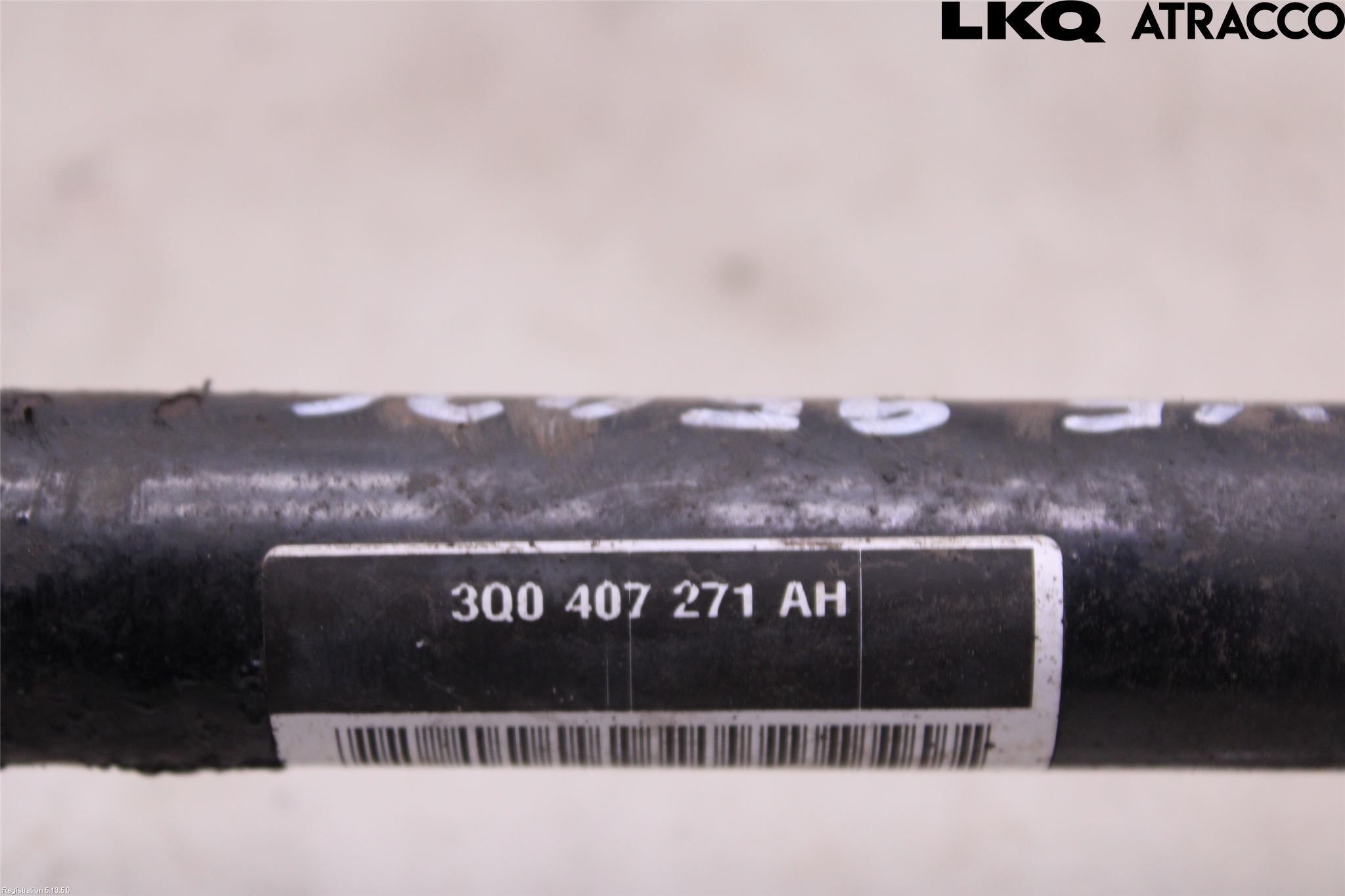 Volkswagen VW TIGUAN 16-24 Drivaxel Fram Vänster