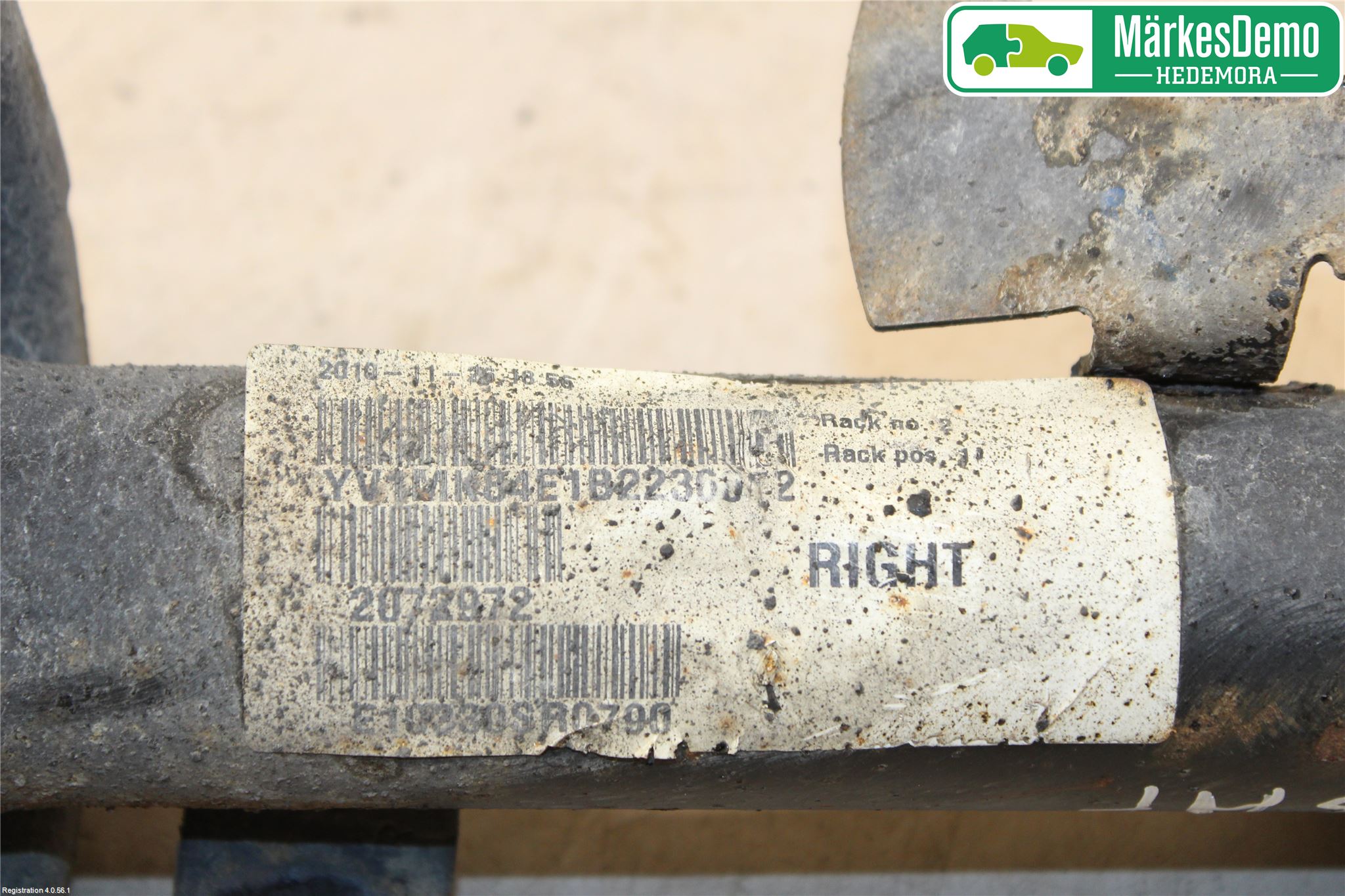 Volvo C30 10-13 Fjäderben Fram Höger