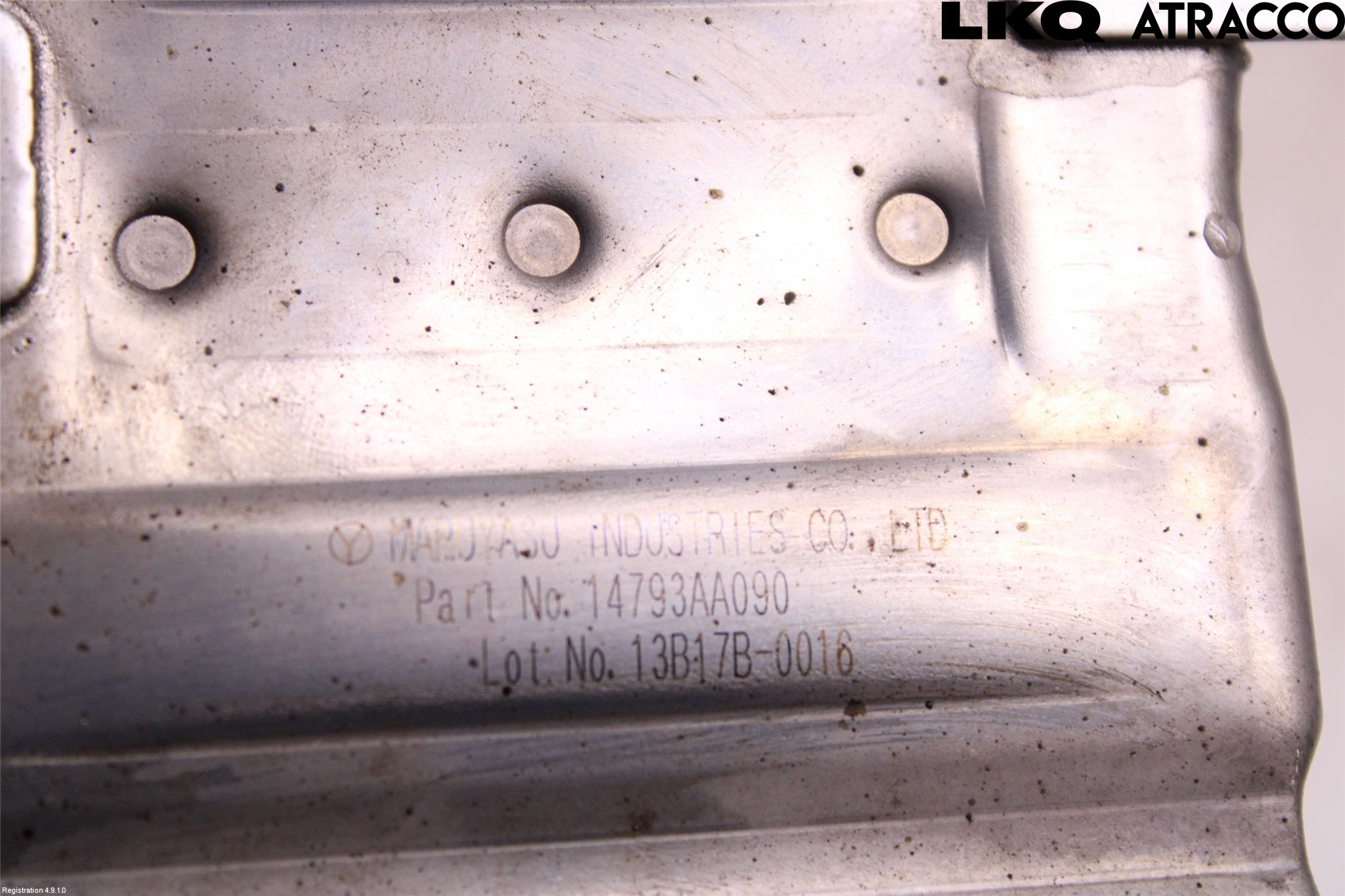 Subaru OUTBACK 15-20 Avgaskylare