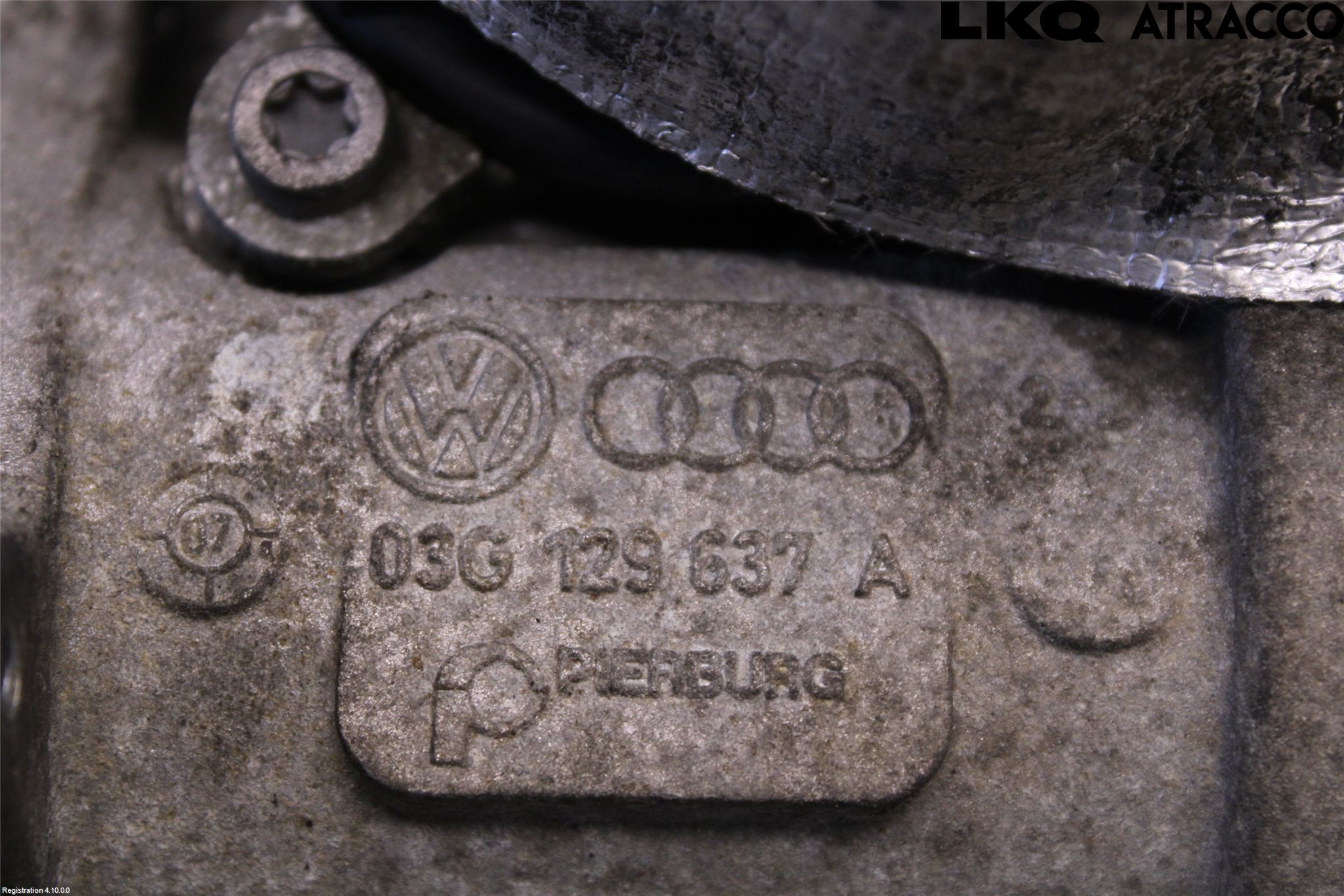 Volkswagen VW GOLF V 04-09 Egr Ventil