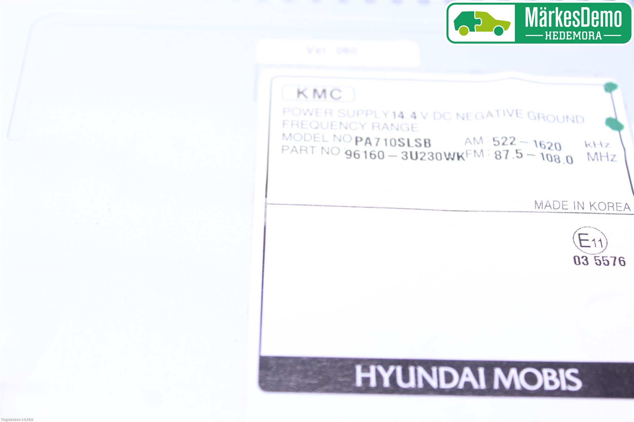 Kia SPORTAGE (SL) 11-15 Cd Radio - Multimediapanel