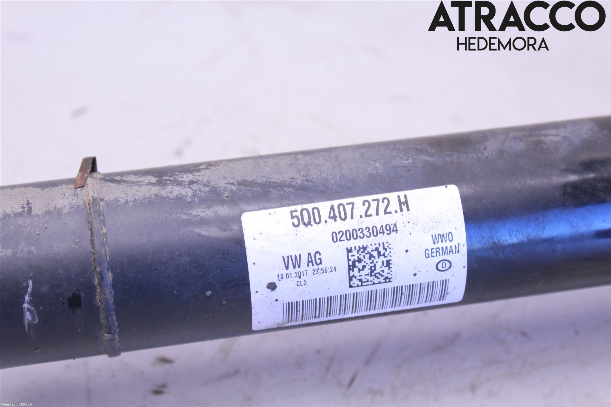 Volkswagen VW GOLF / E-GOLF VII 13-20 Drivaxel Fram Höger