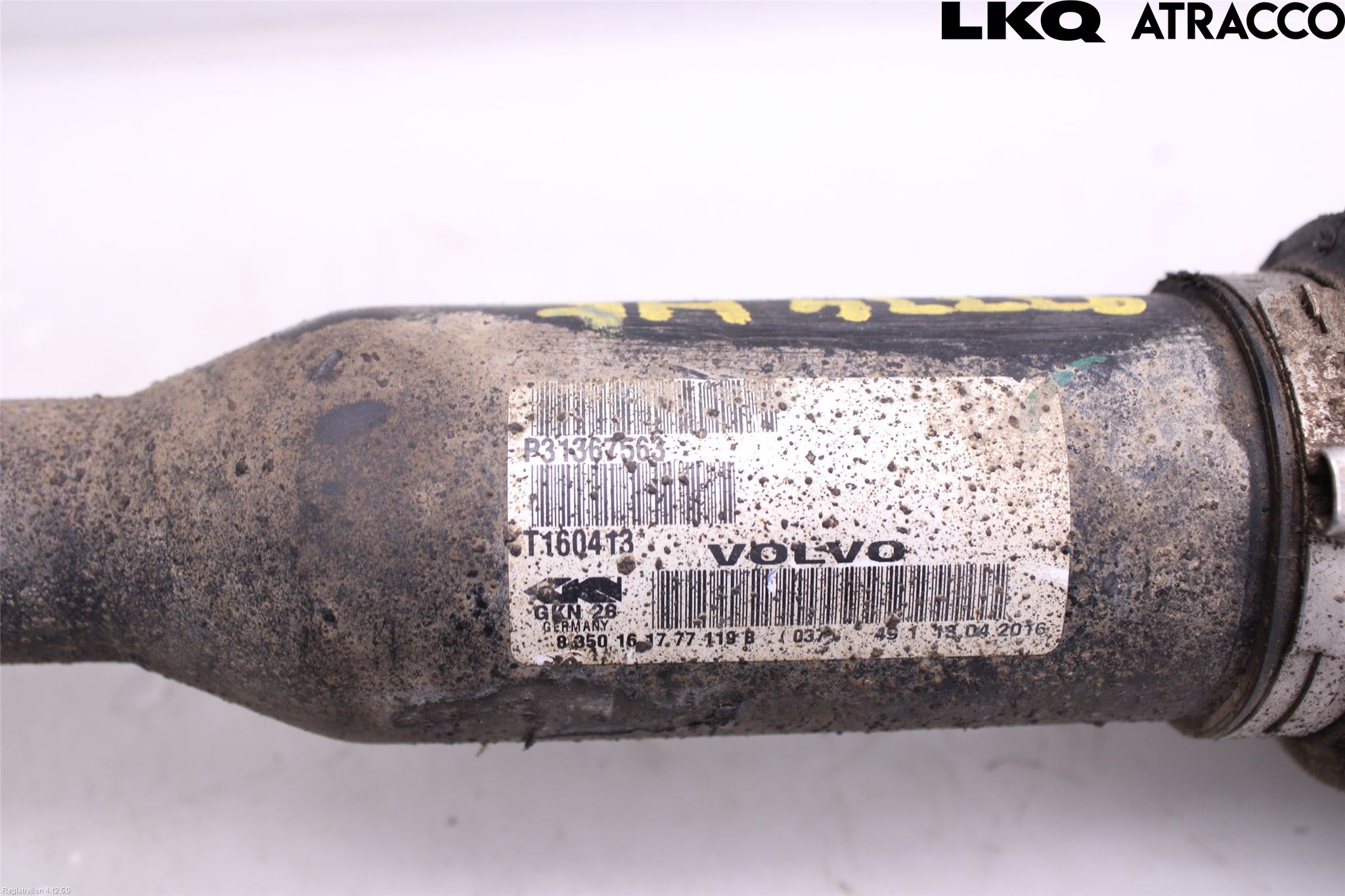 Volvo XC60 14-17 Drivaxel Fram Höger