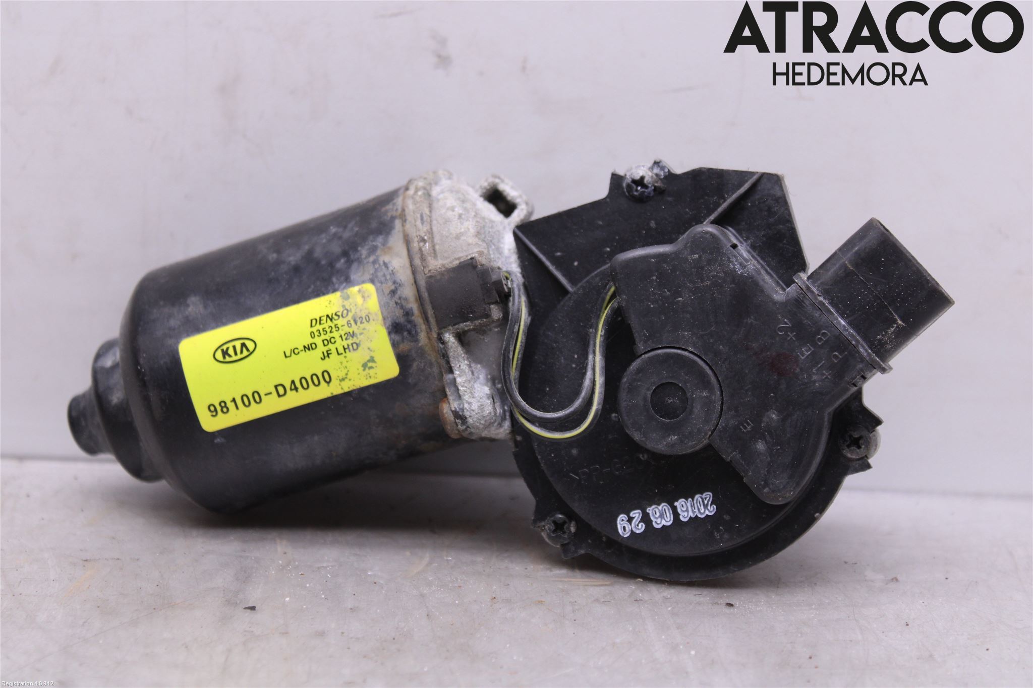 Kia OPTIMA 16-20 Torkarmotor Vindruta