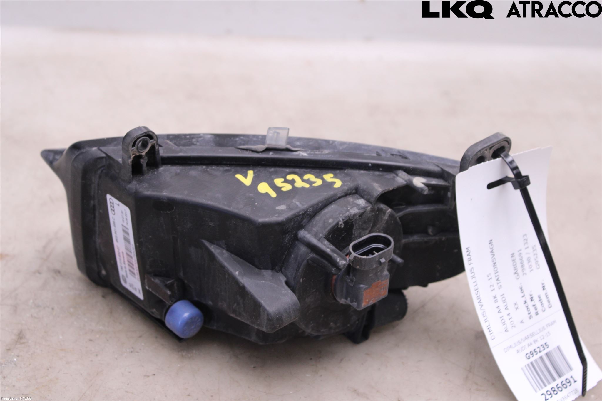 Audi A4 12-15 Dimljus-Varselljus Fram