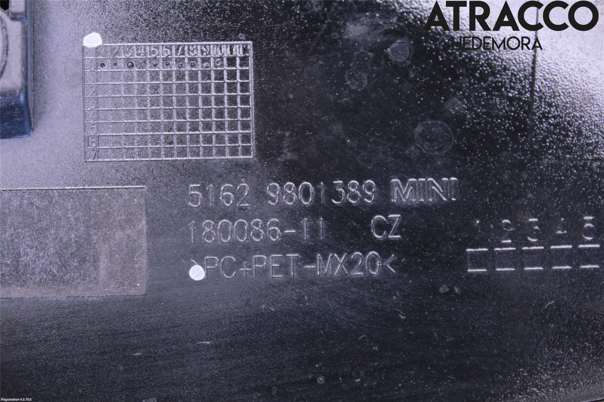 Mini COUPE R56 05-14 Spoiler Baklucka